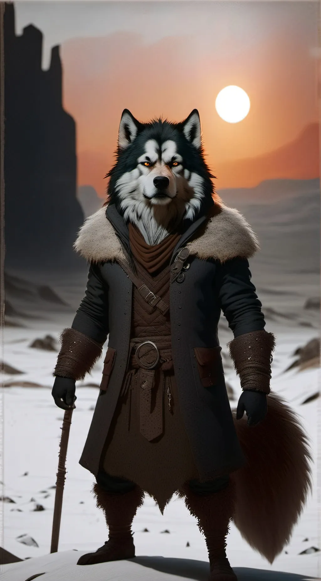 ai character: Aust  background