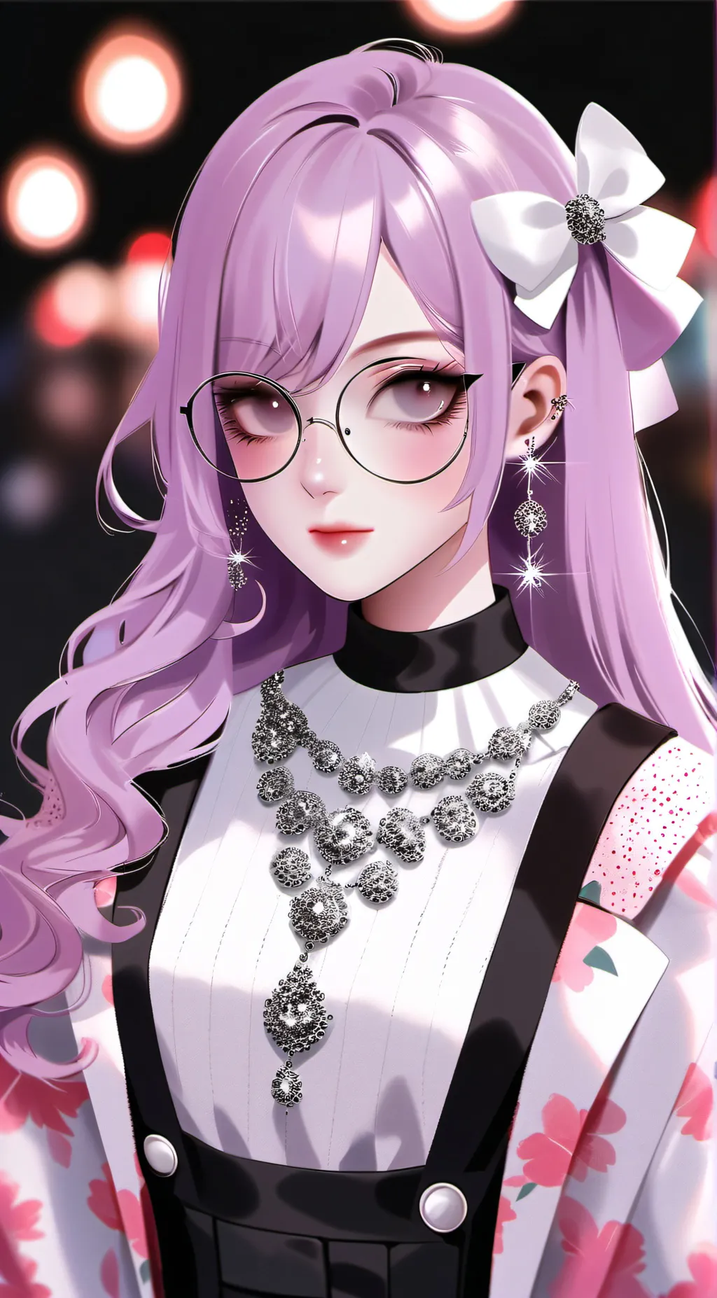 ai character: Crystal background