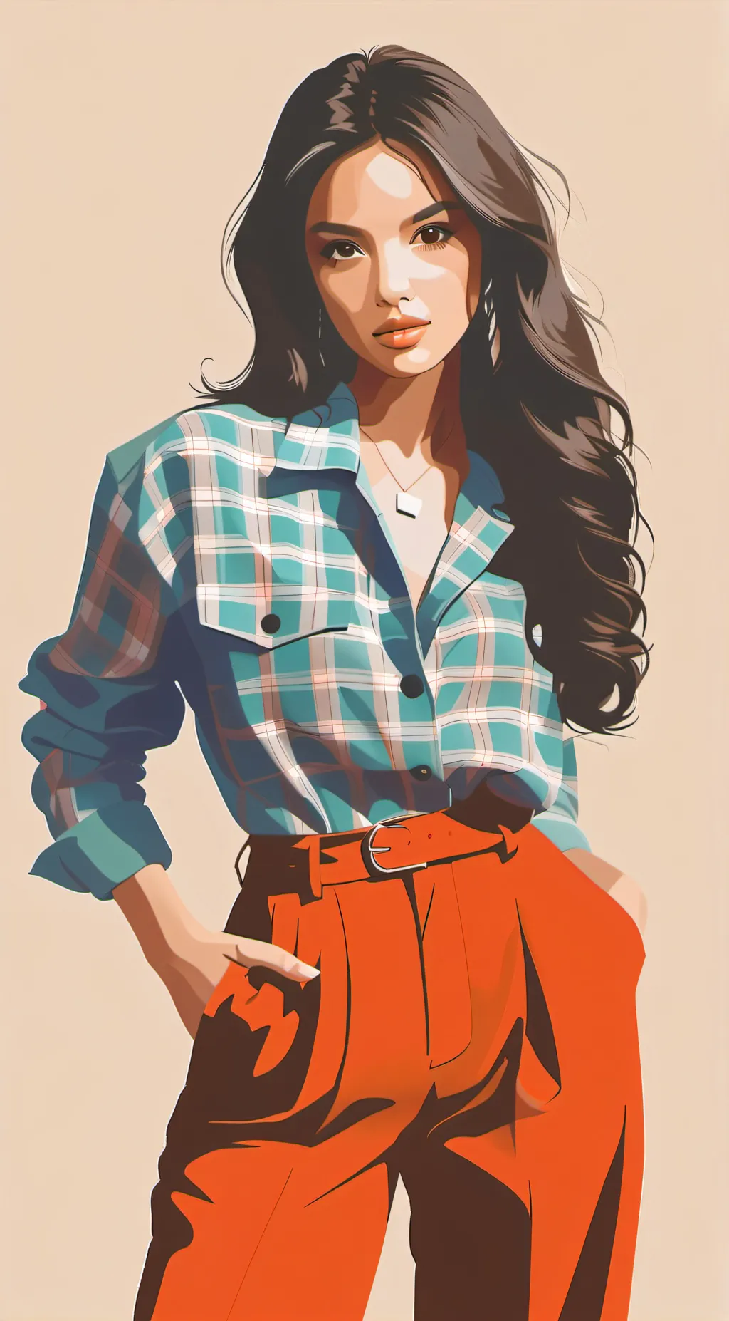 ai character: Selena background