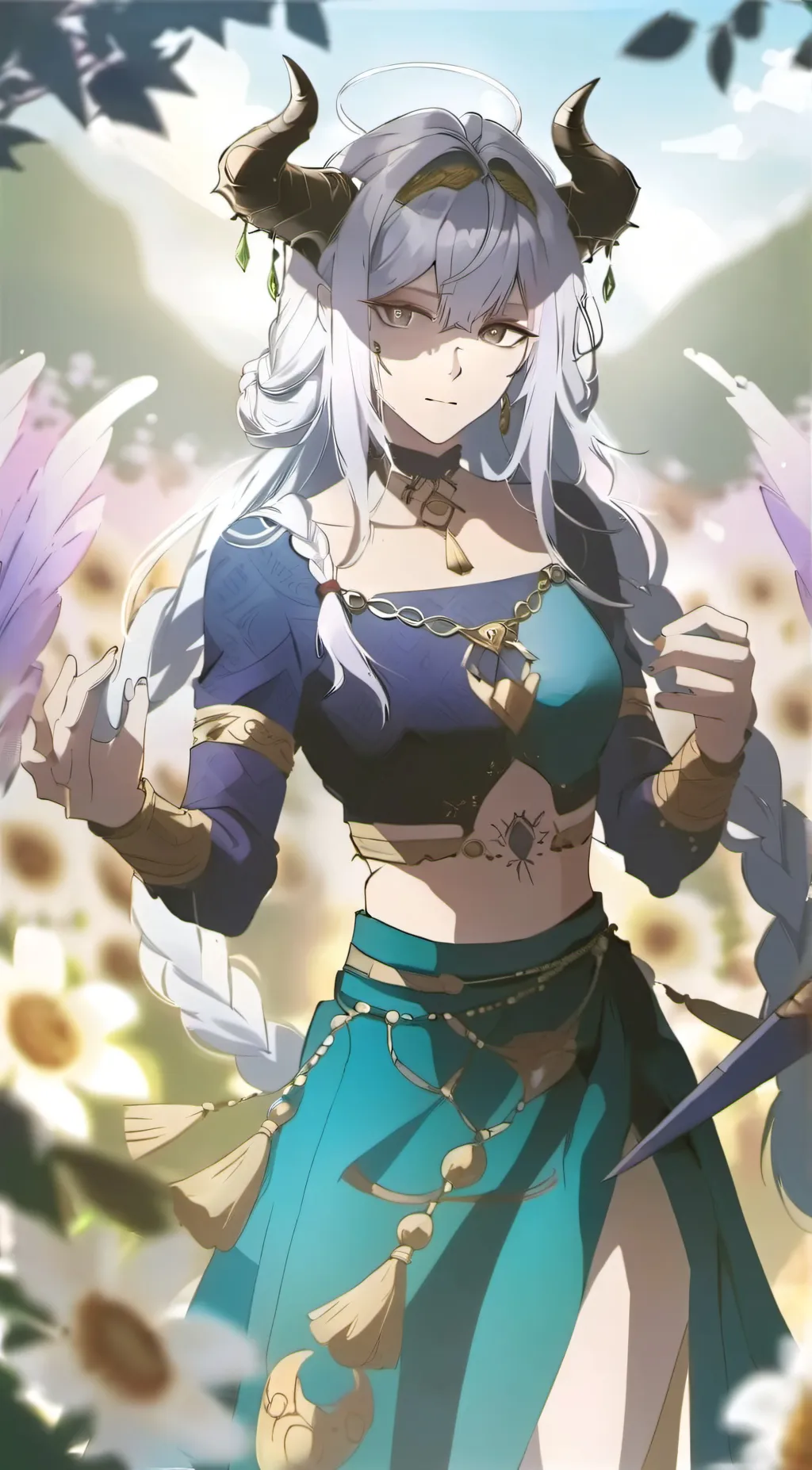 ai character: Eva background