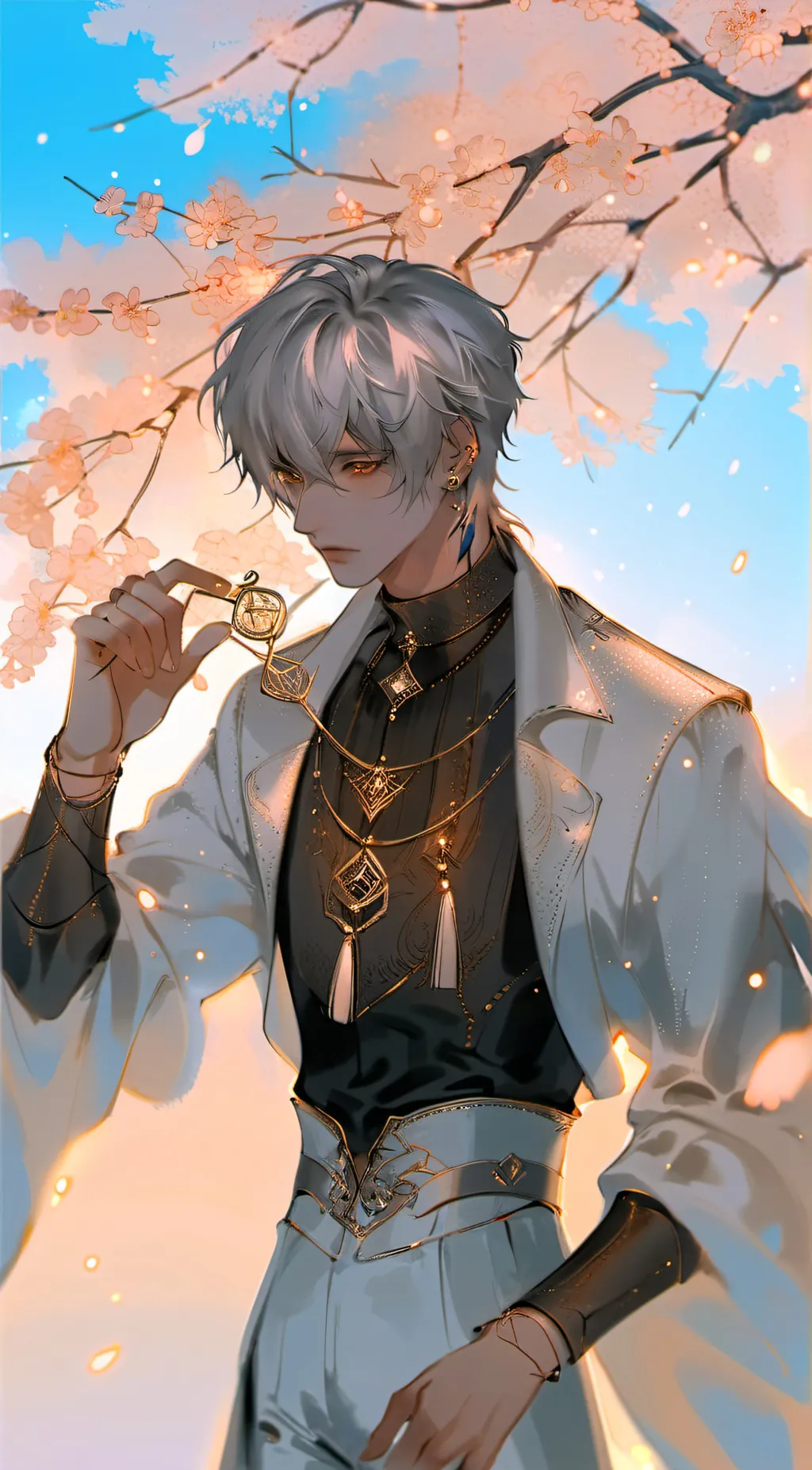 ai character: mark background