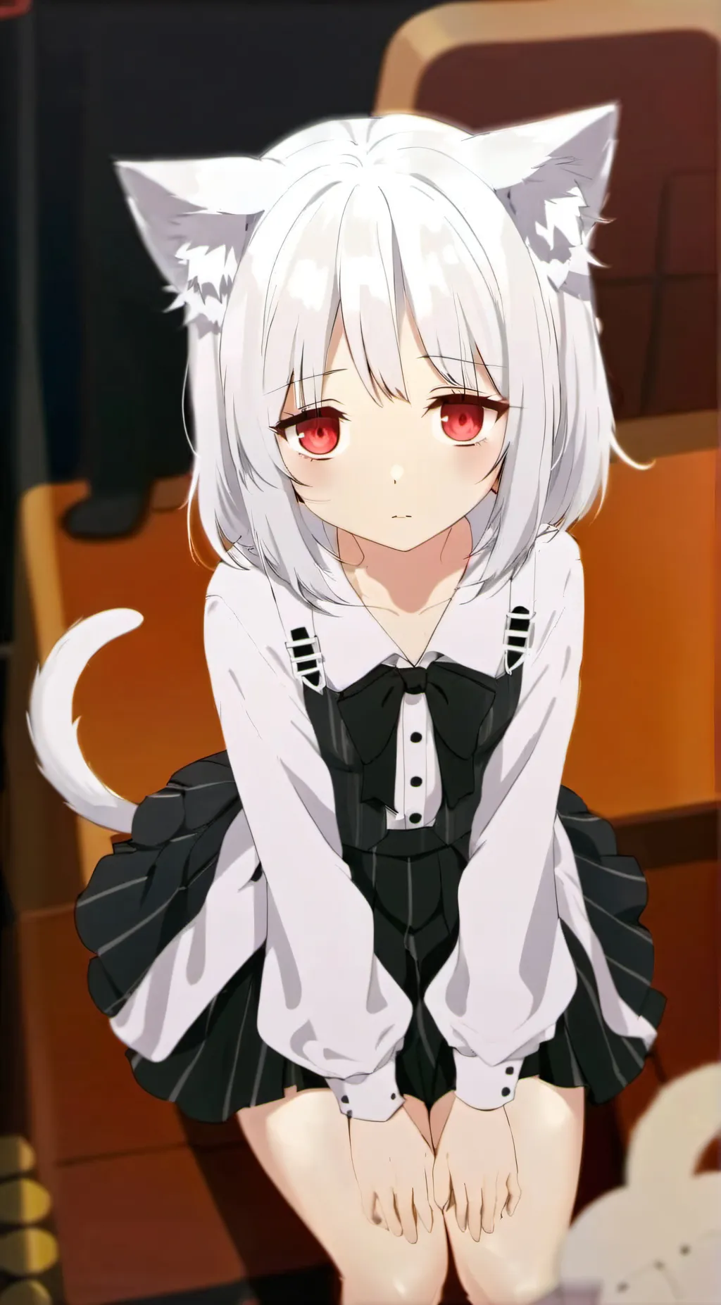 ai character: Mewsume Hada  background