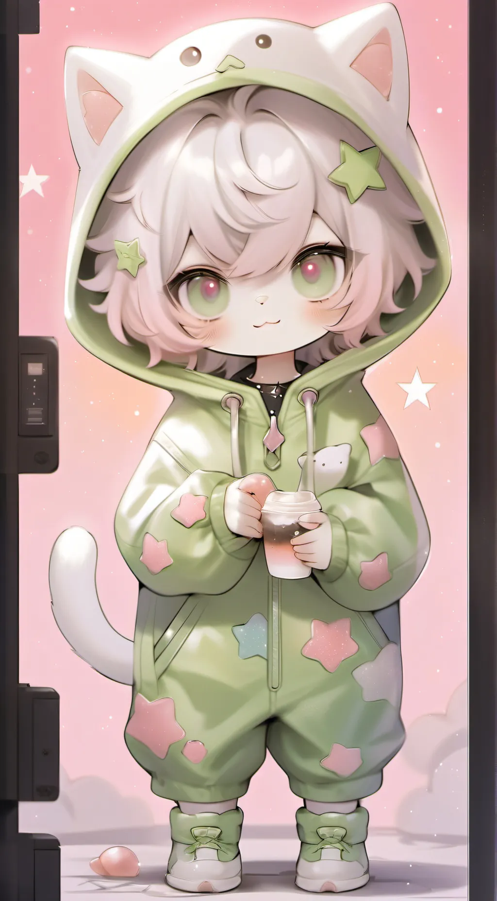 ai character: Gnarpy :3 background