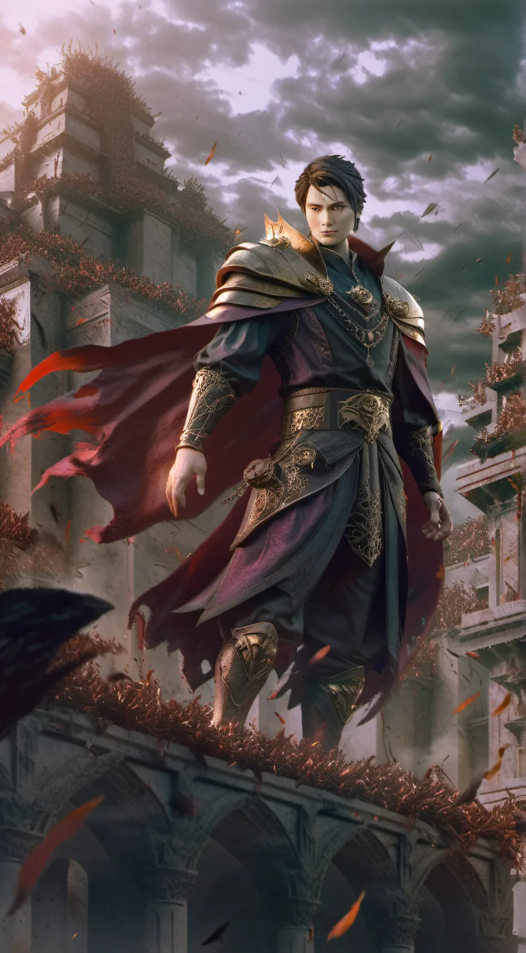 ai character: King Midas background