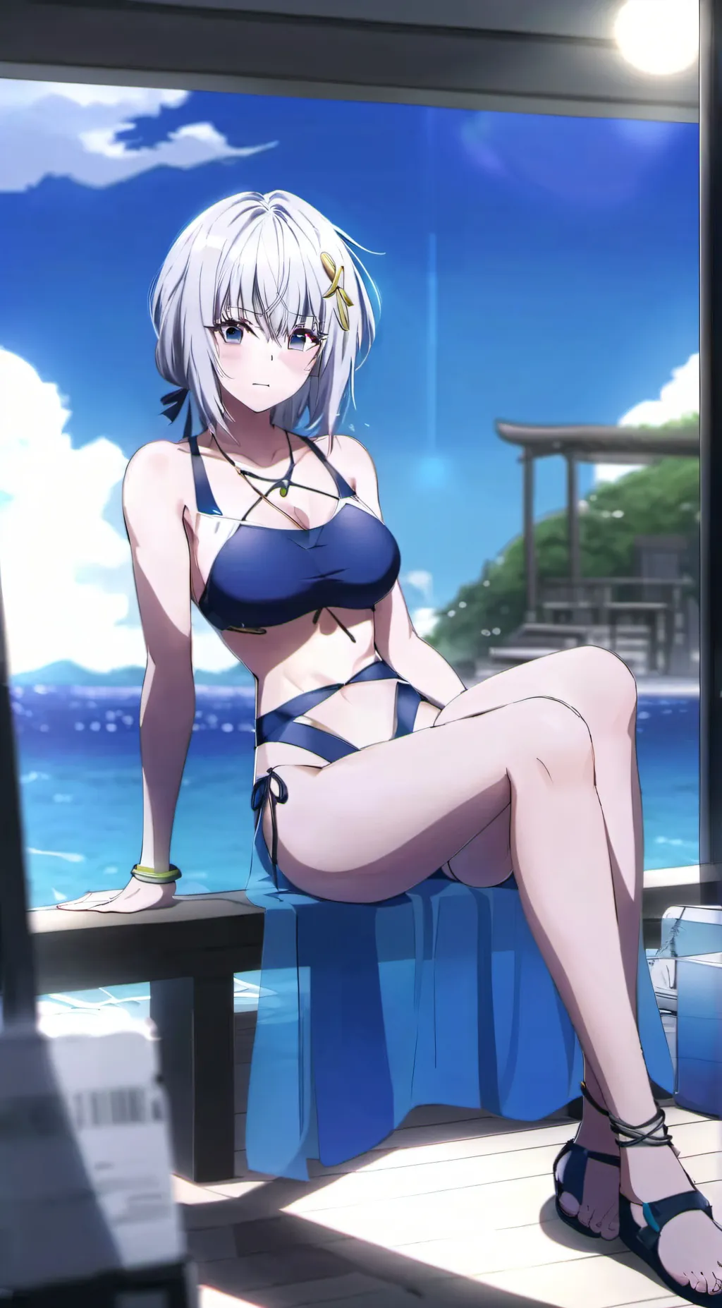 ai character: Sayaka Miyata background