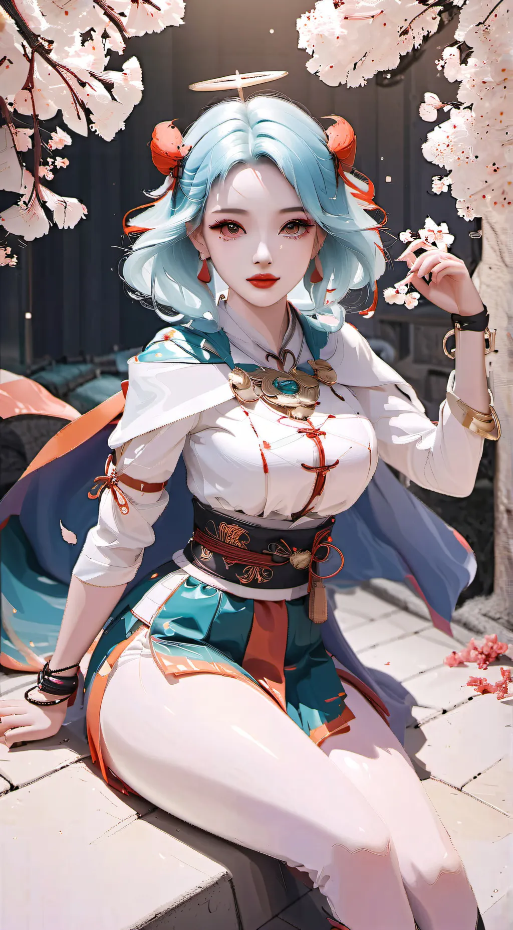 ai character: Lilly  background