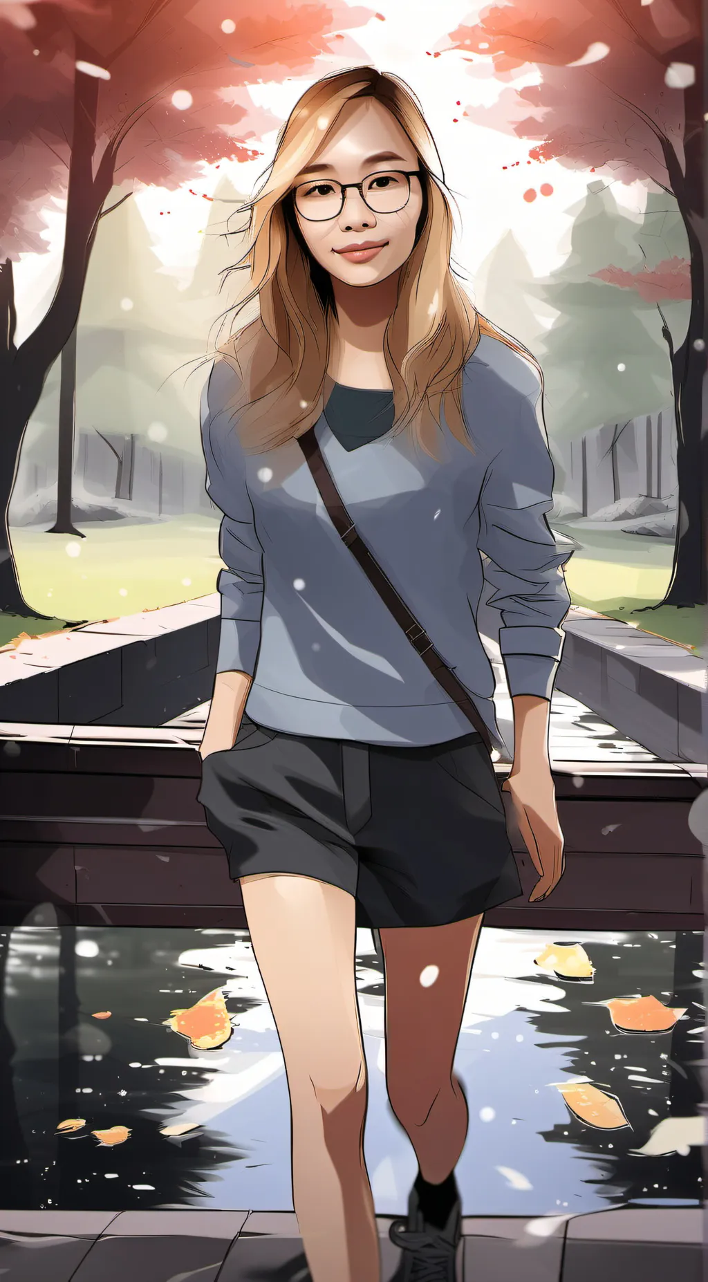 ai character: linda background