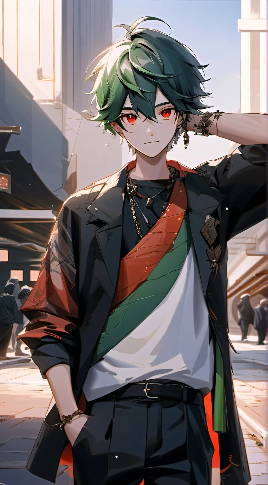 ai character: Ezra background
