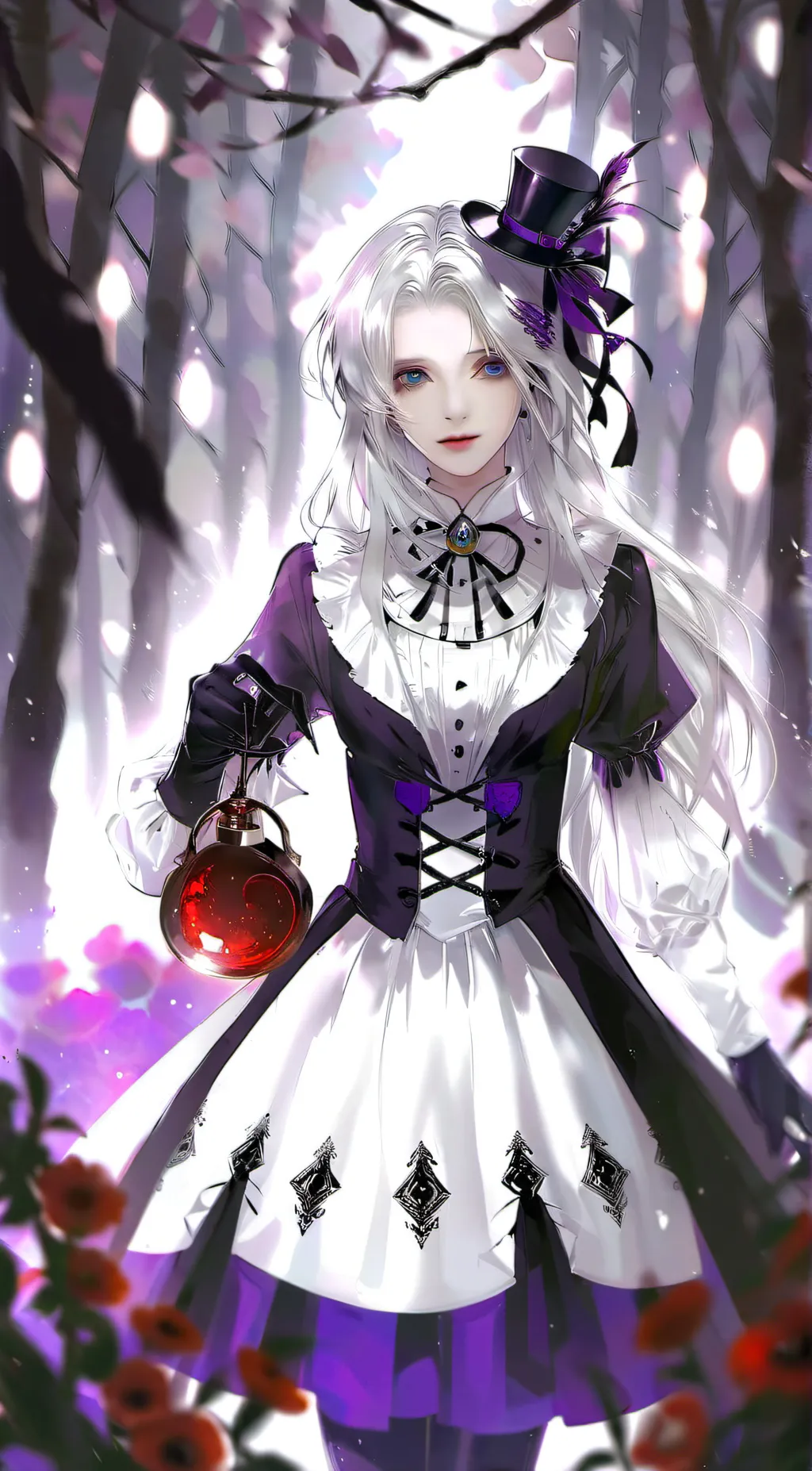 ai character: Evil Alice background