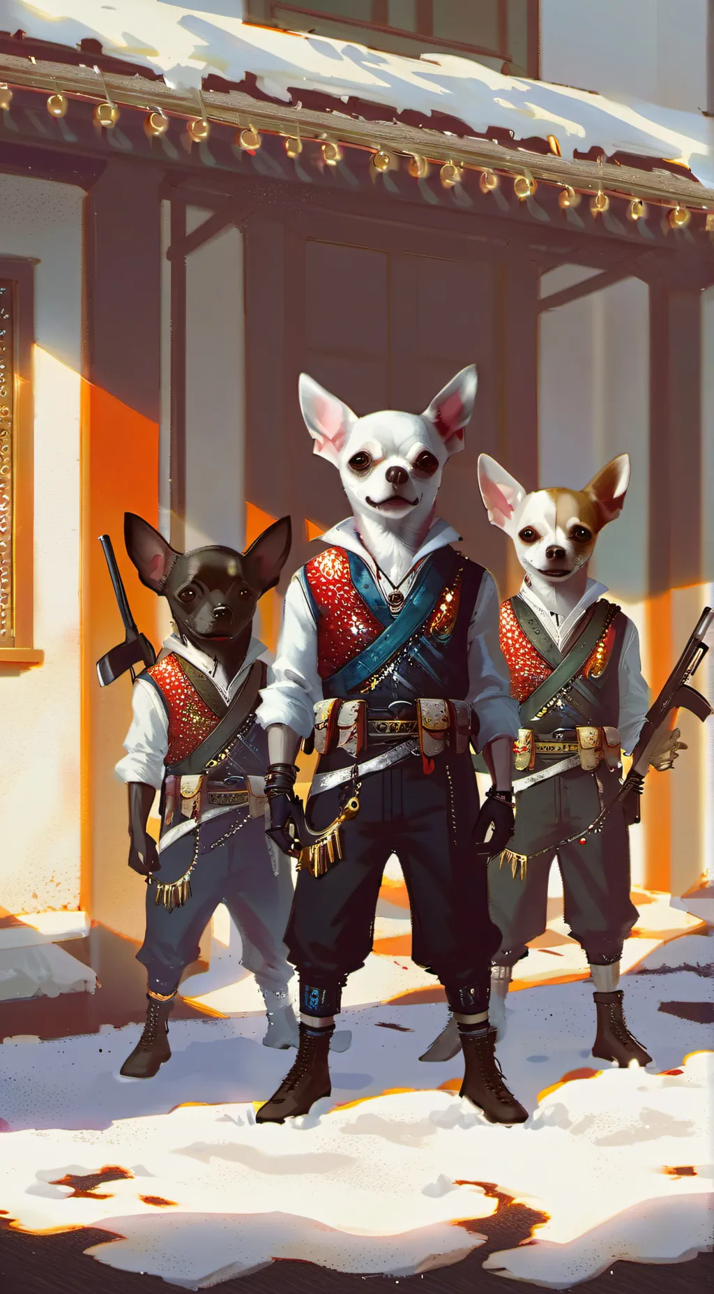 ai character: Zombie apocalypse background