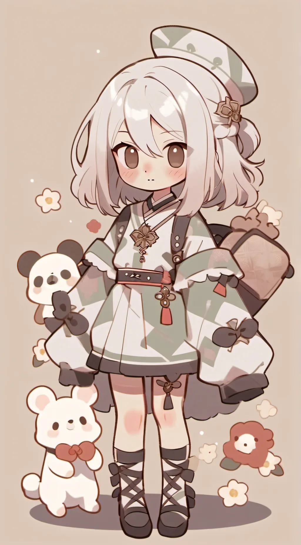 ai character: MHAA background