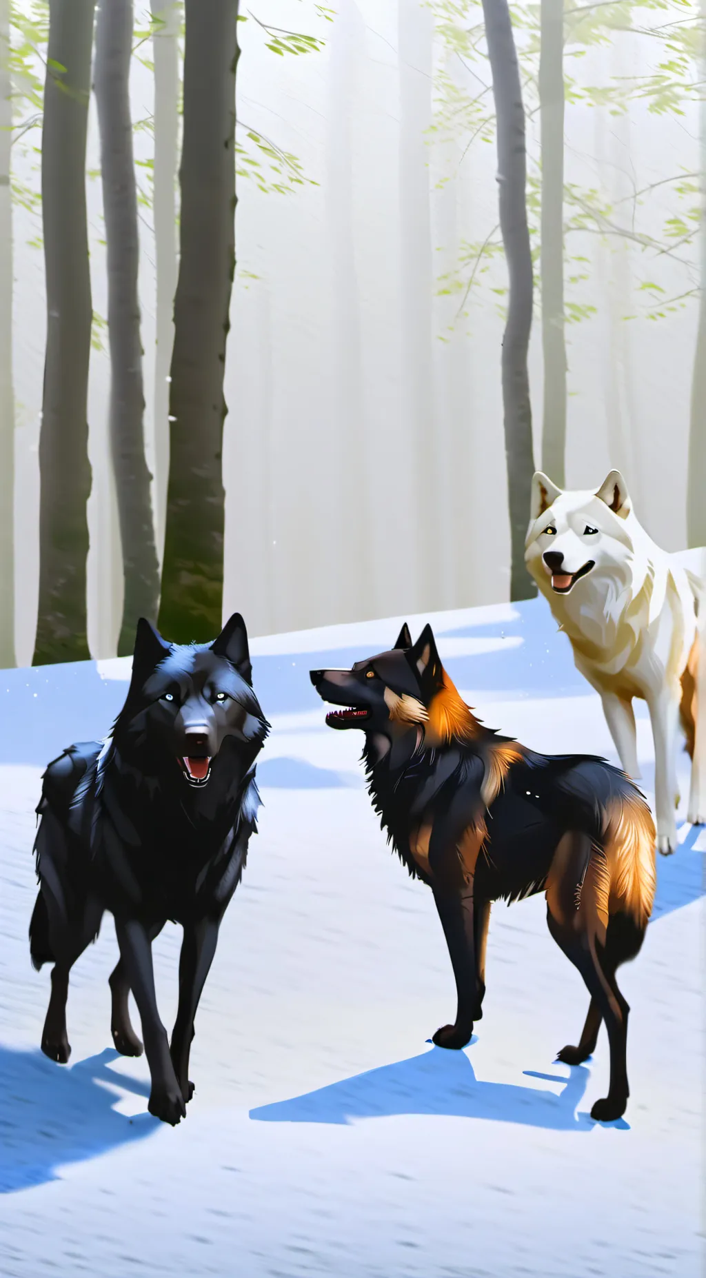 ai character: Wolf pack background
