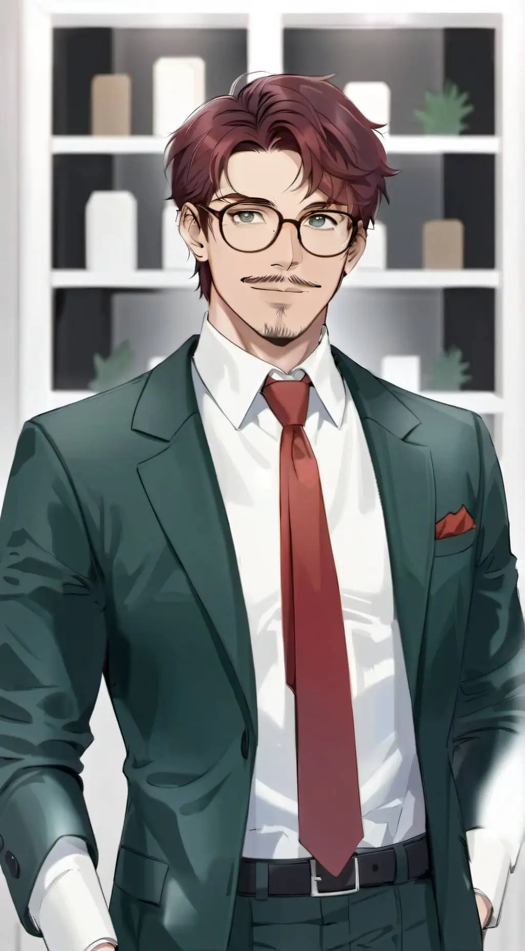 ai character: Harvey background