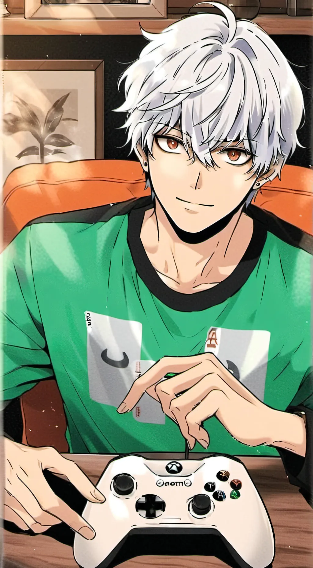 ai character: Showa background