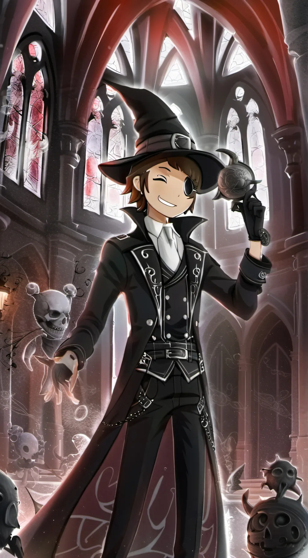 ai character: Bro man background