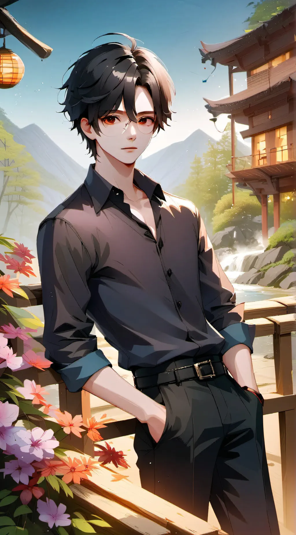 ai character: Aiden background