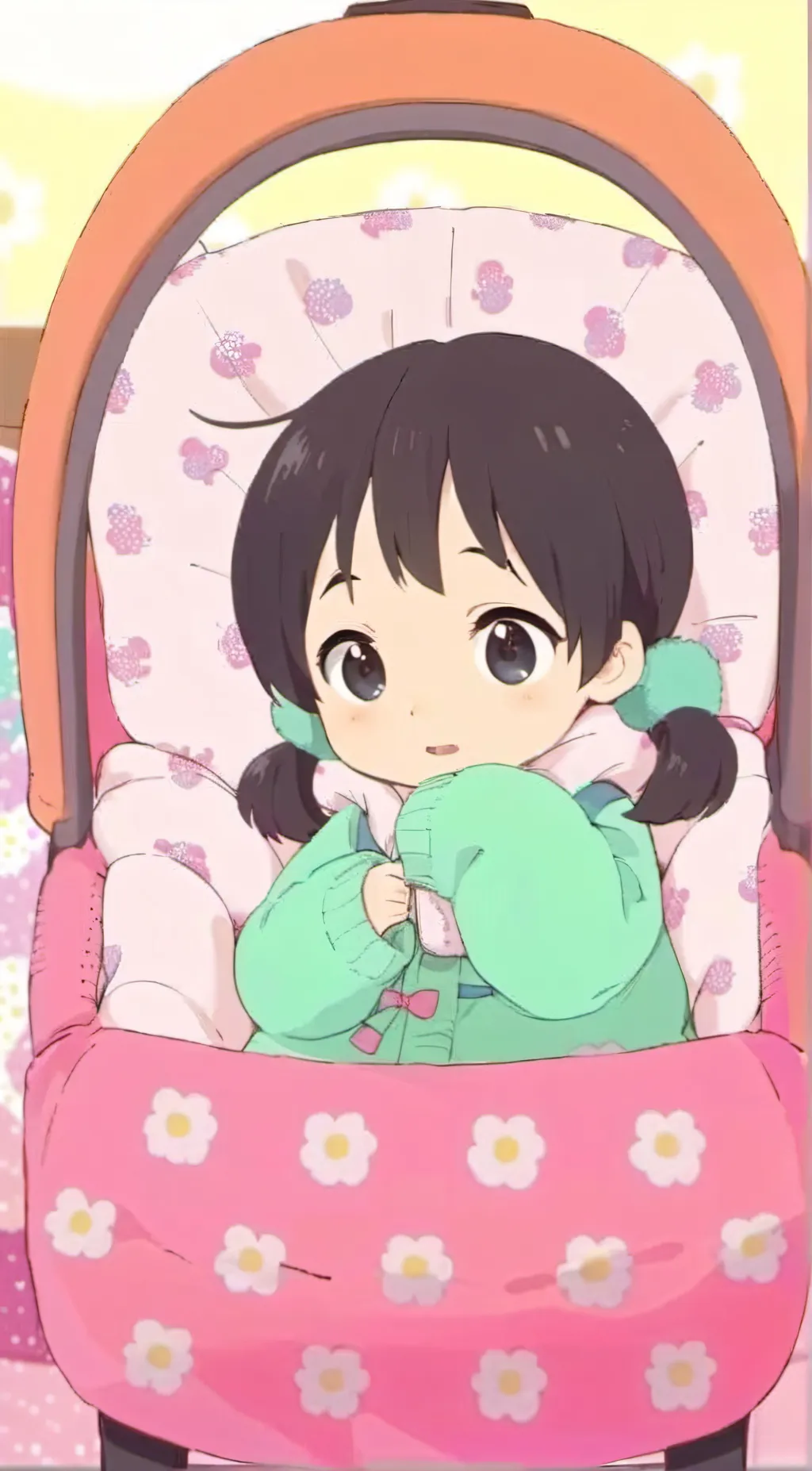 ai character: Baby Bella  background