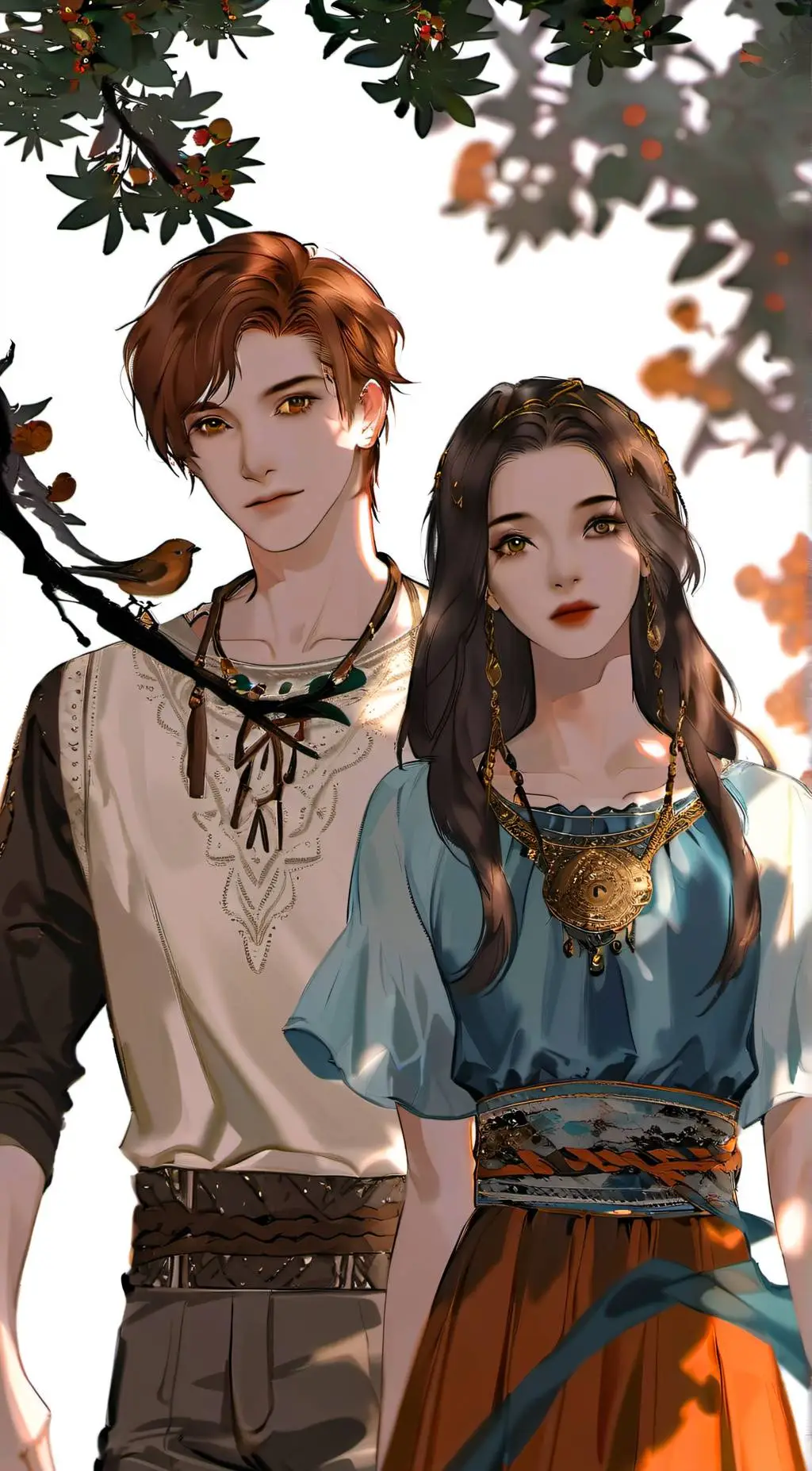 ai character: Luke family ❤️😔 background