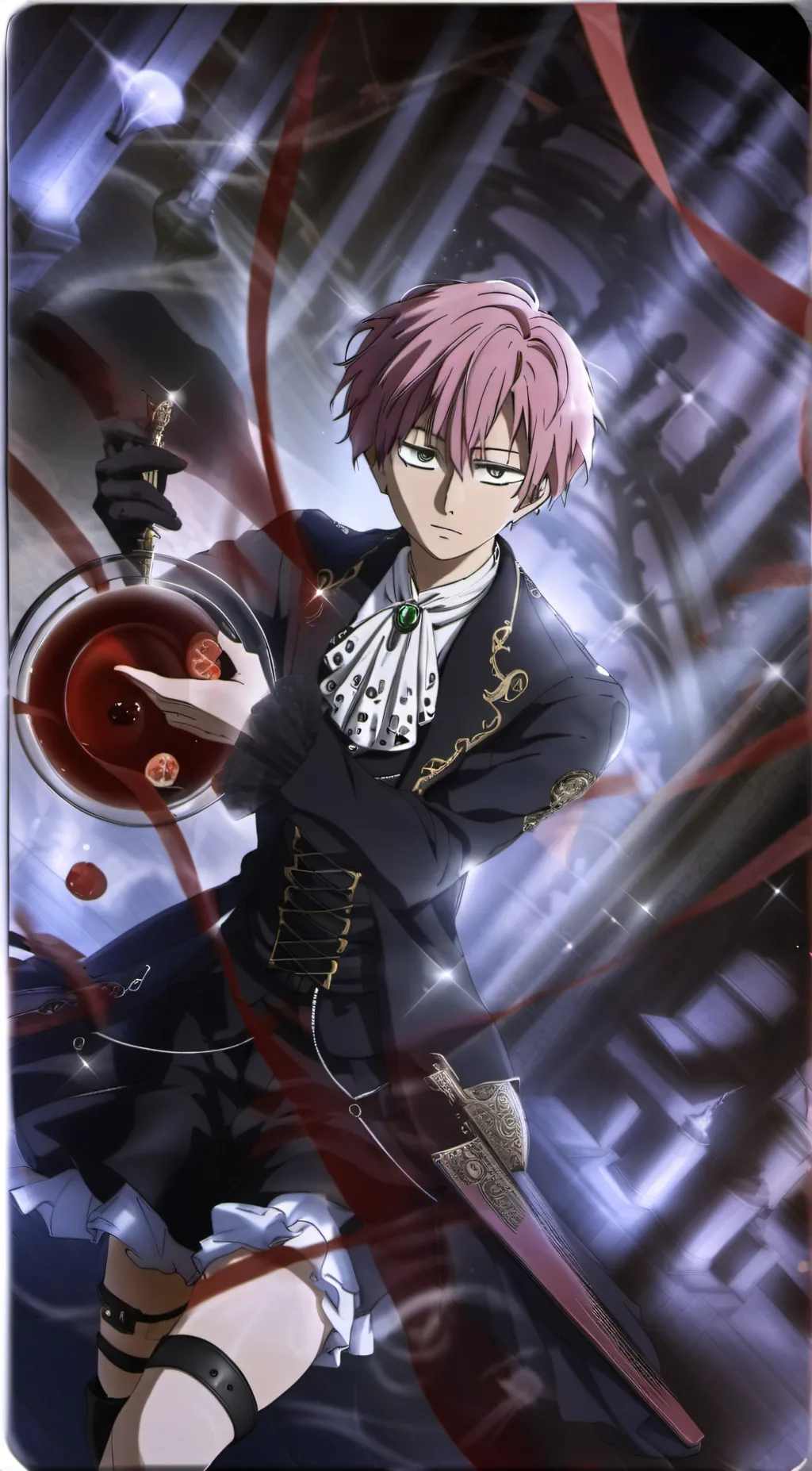ai character: Todoroki shoto background