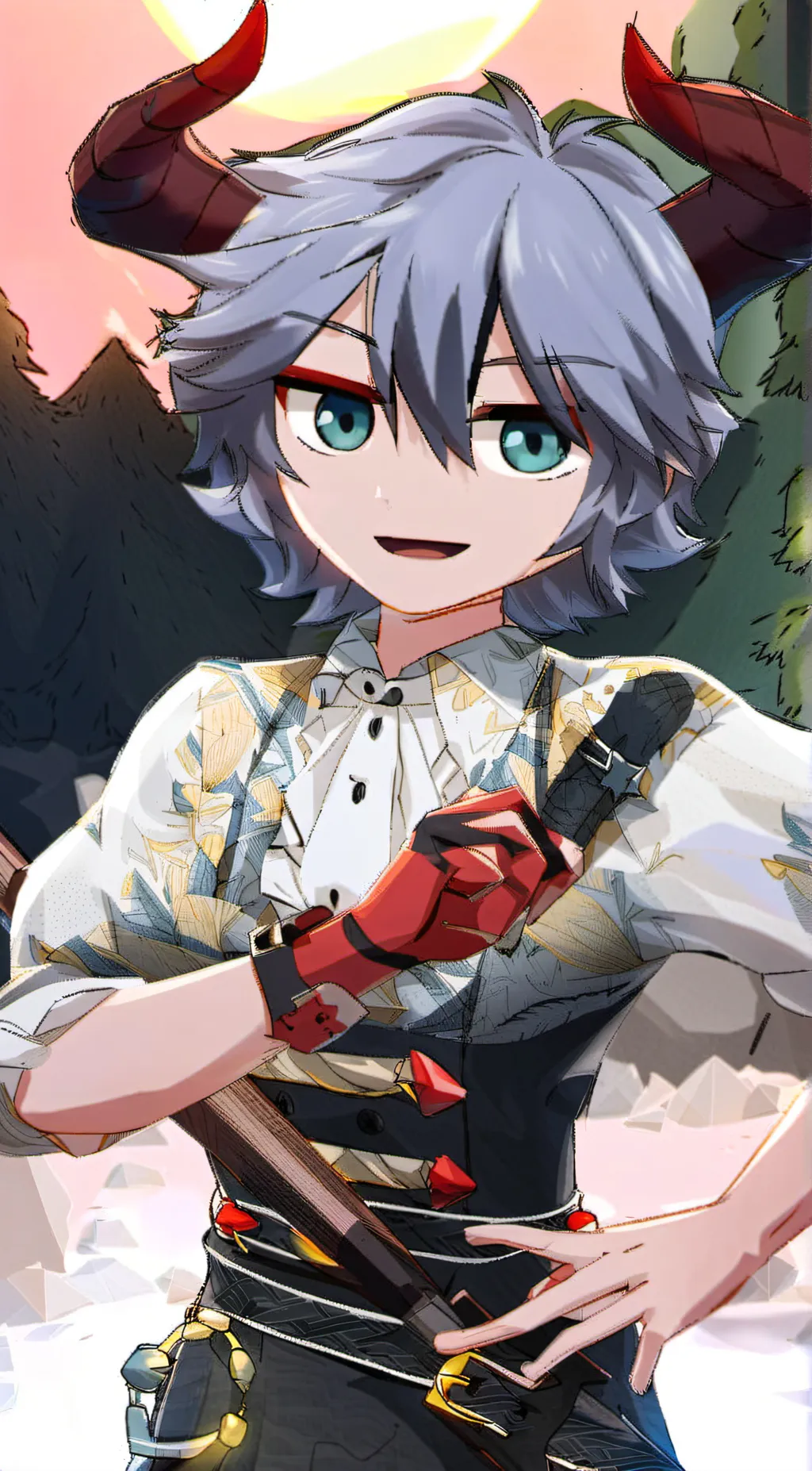 ai character: Vander background