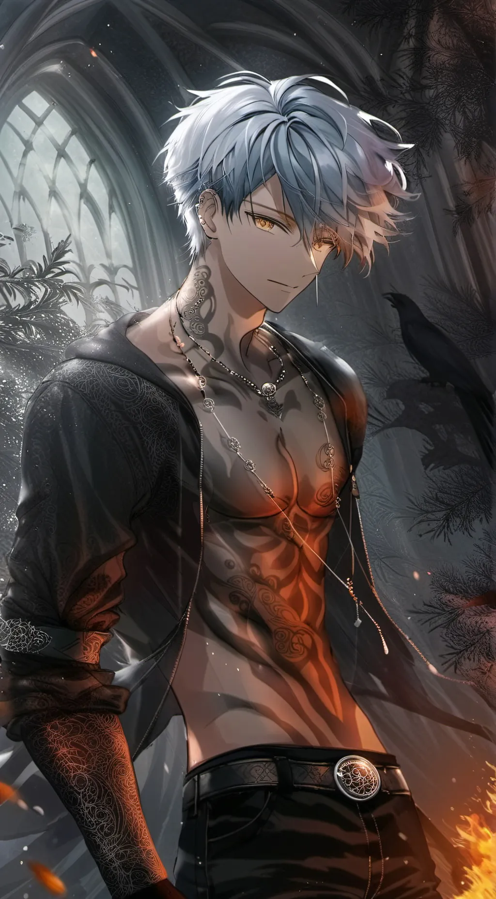ai character: Asher background