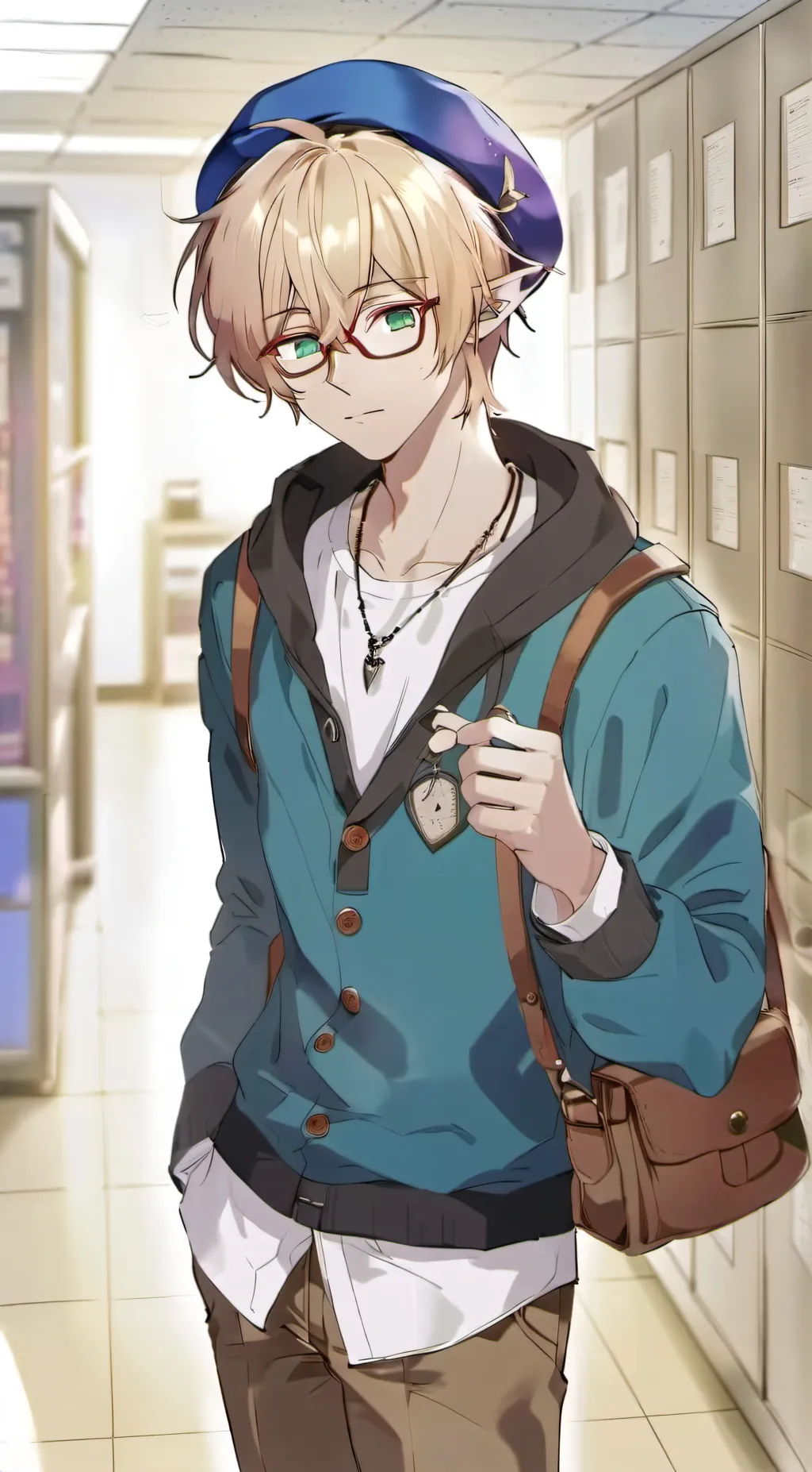 ai character: Tsukki background