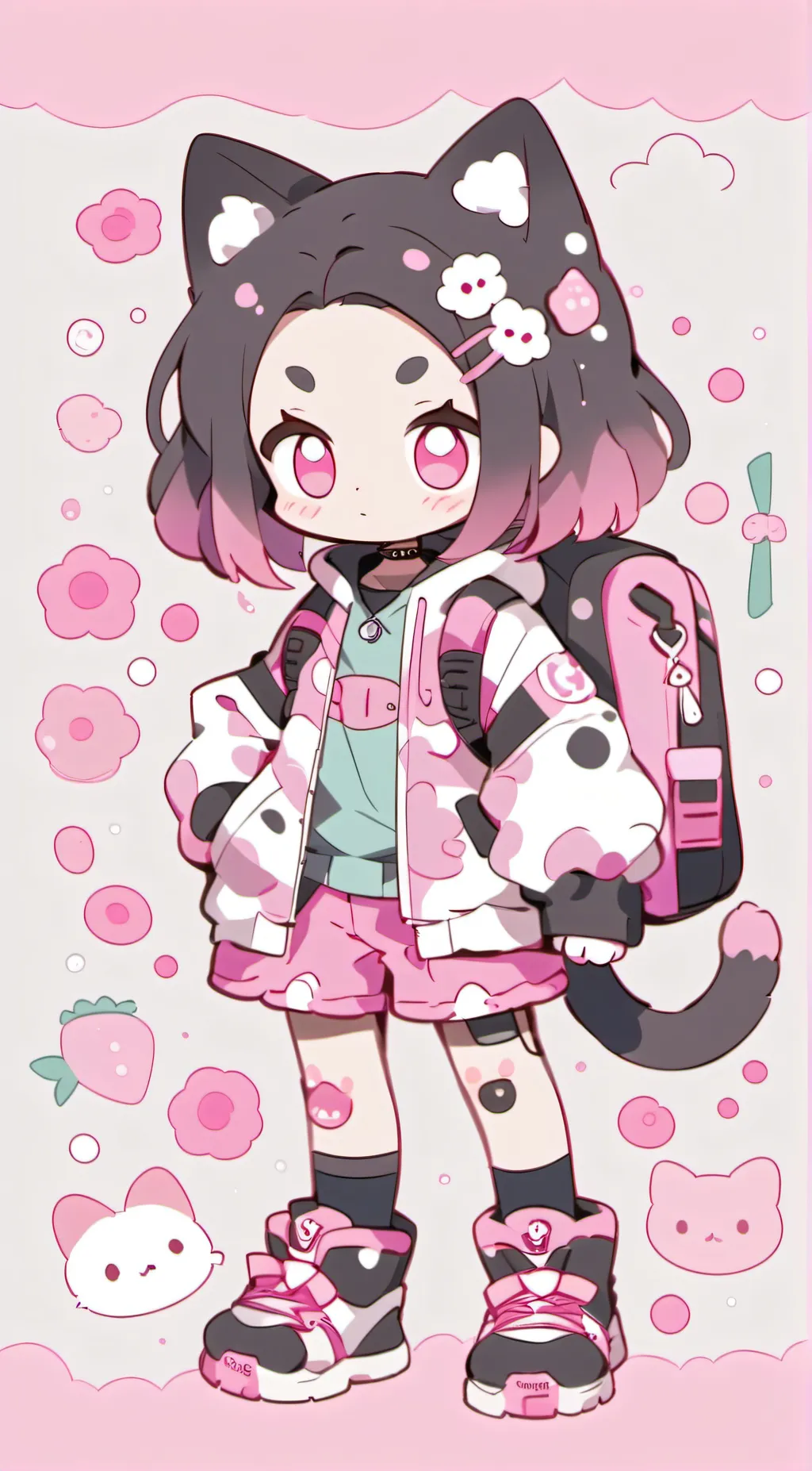 Talkie AI - Chat with mitten the cutie 