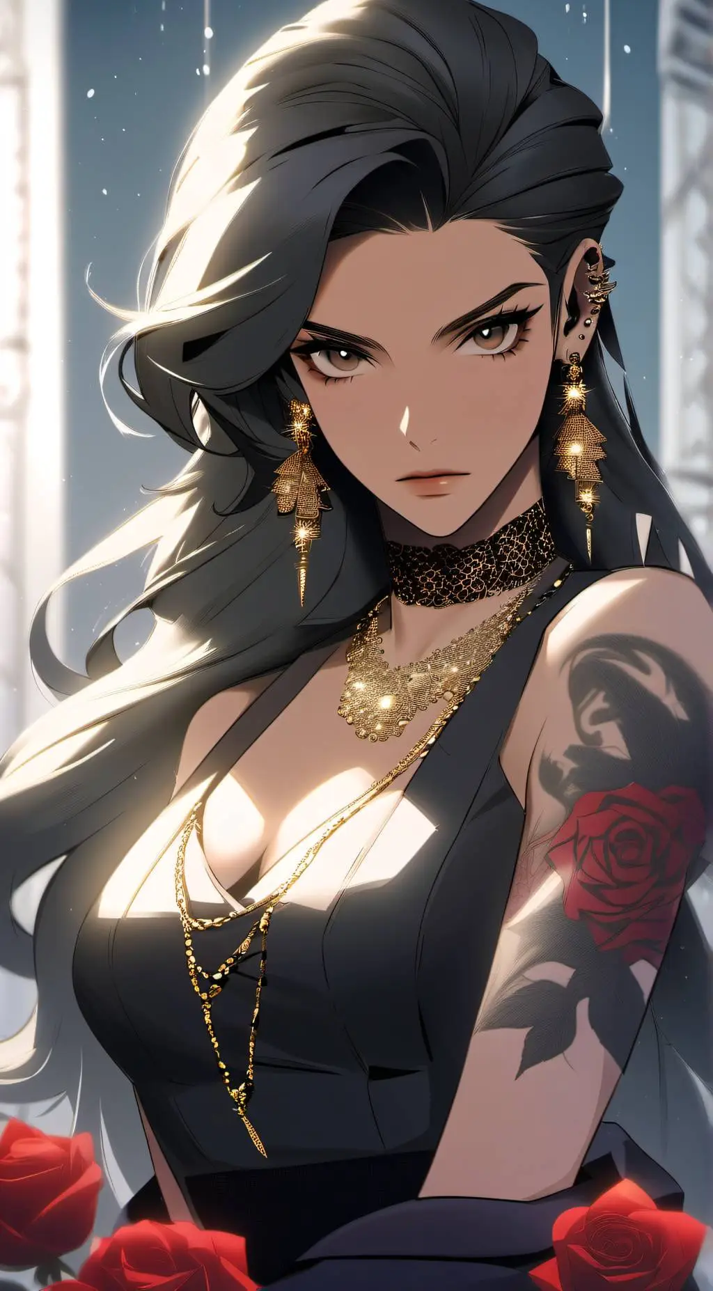 ai character: Mafia Queen🔥👑 background
