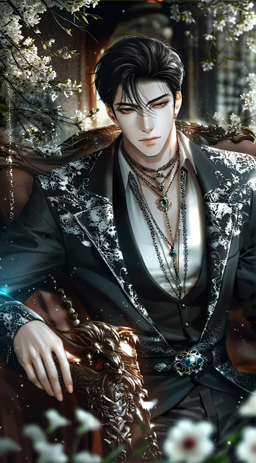 ai character: Ethan  background