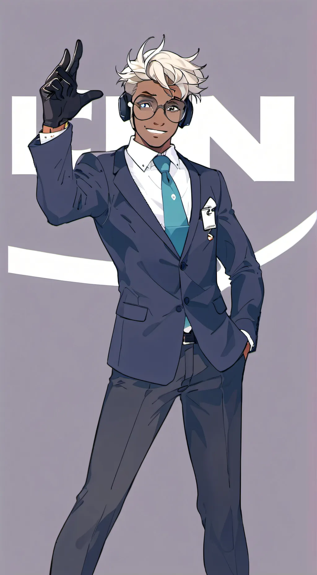 ai character: Mitch Williams  background