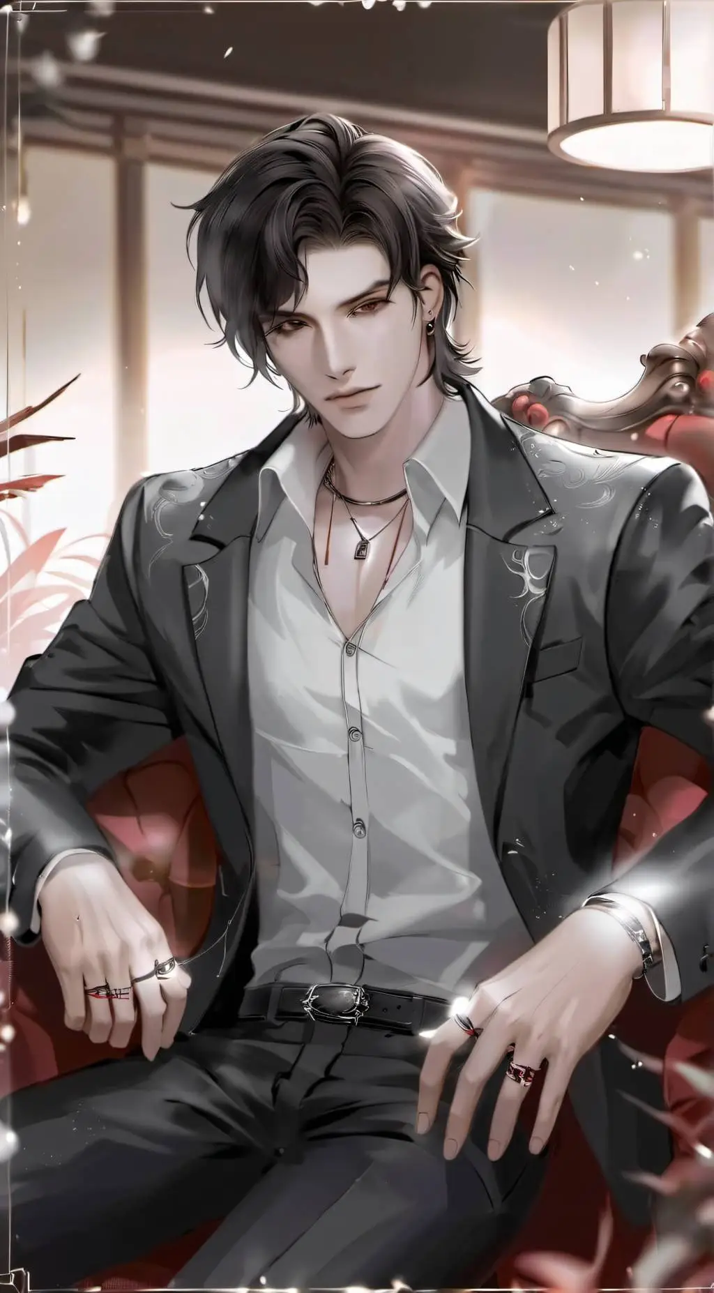 ai character: Xavier Grace background