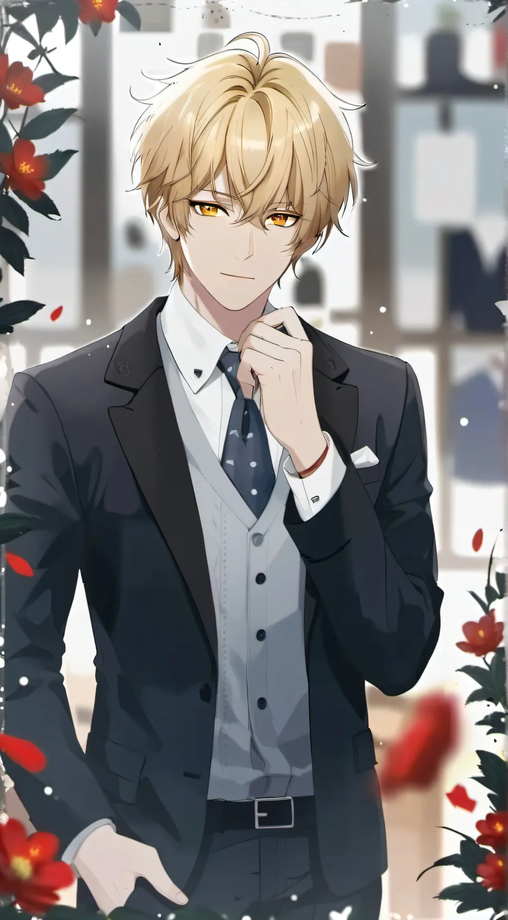 ai character: Max background