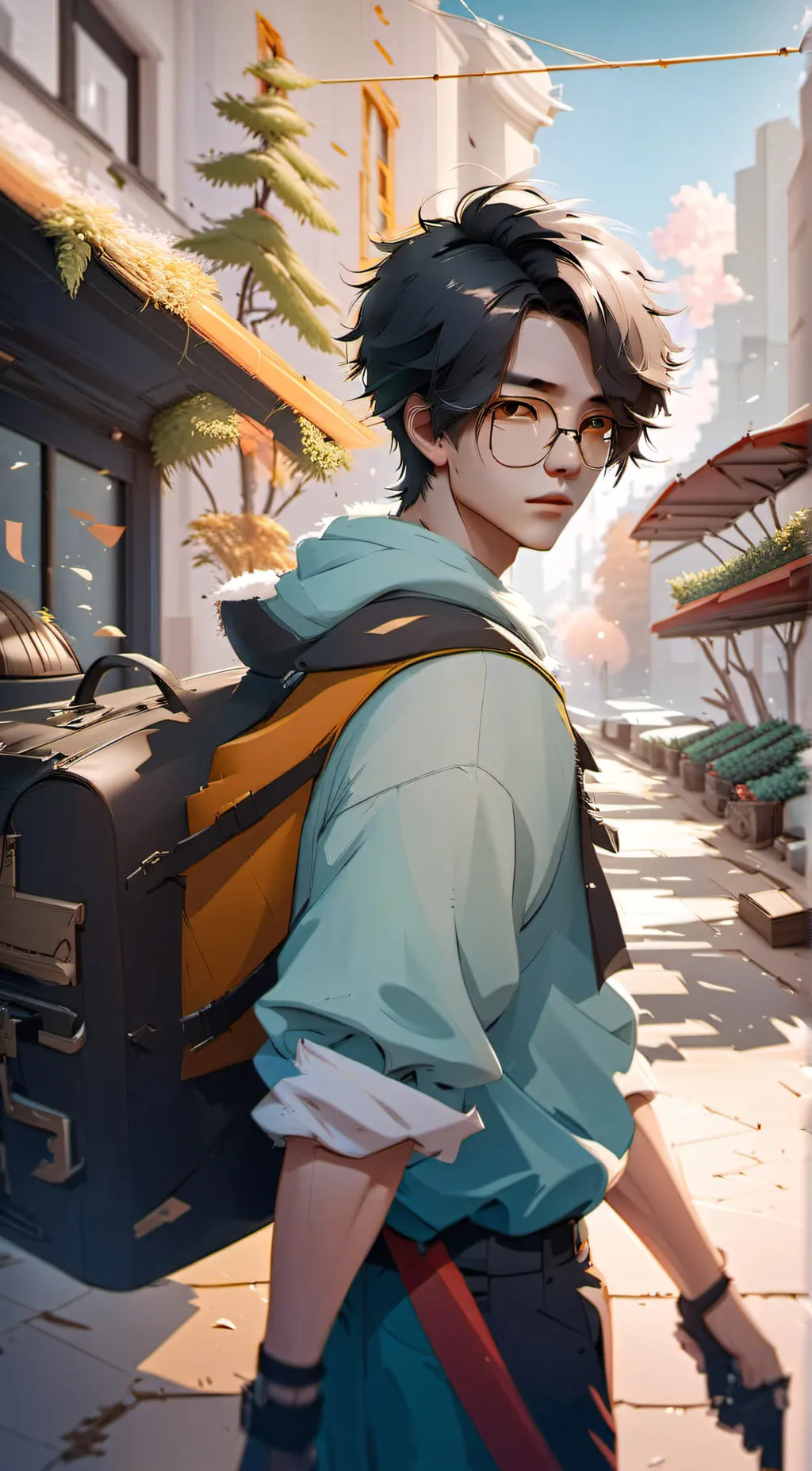 ai character: Rui-kun's background