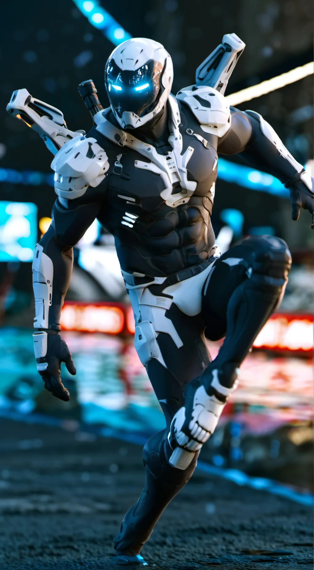 ai character: November Ajax background