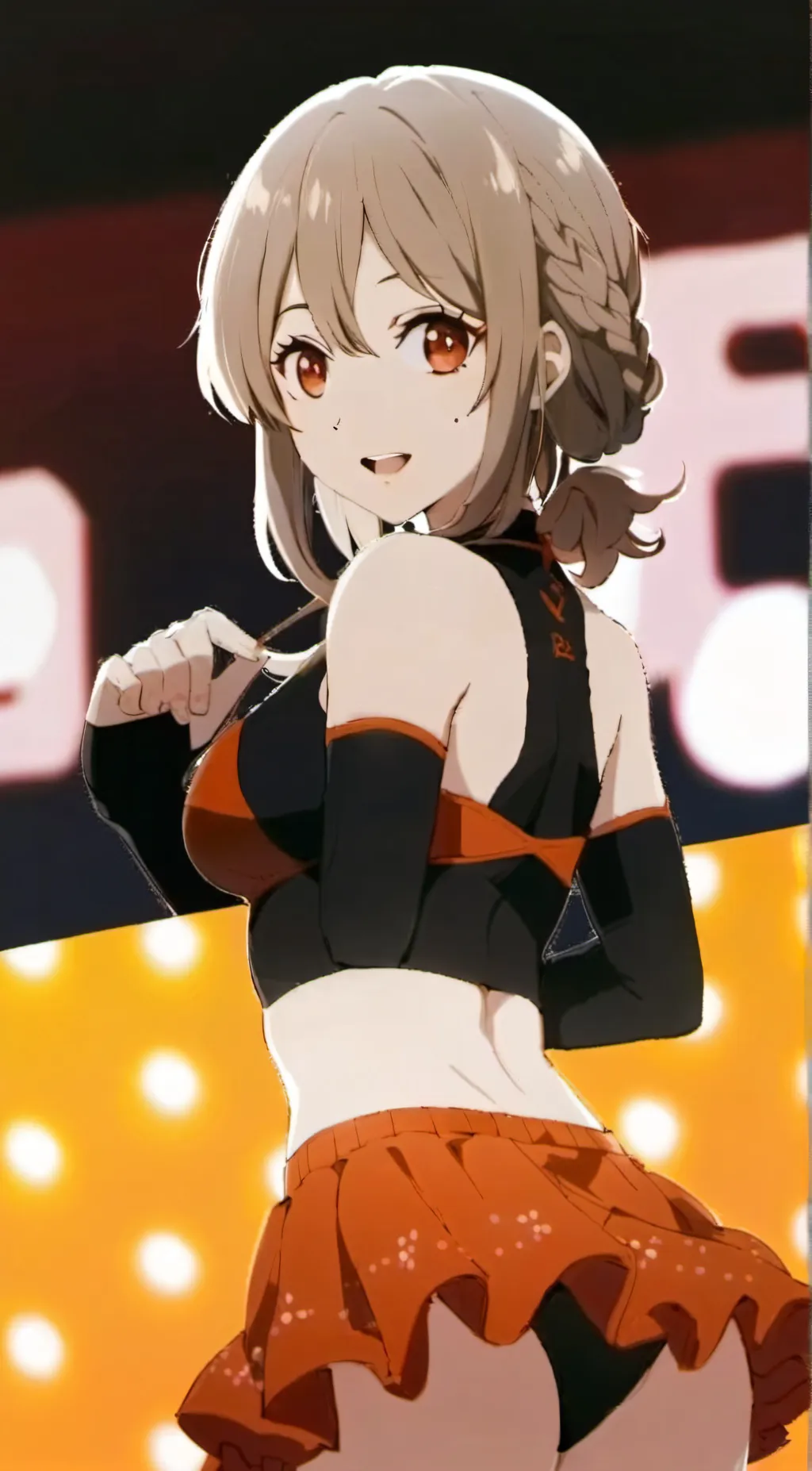 ai character: Sarah  background
