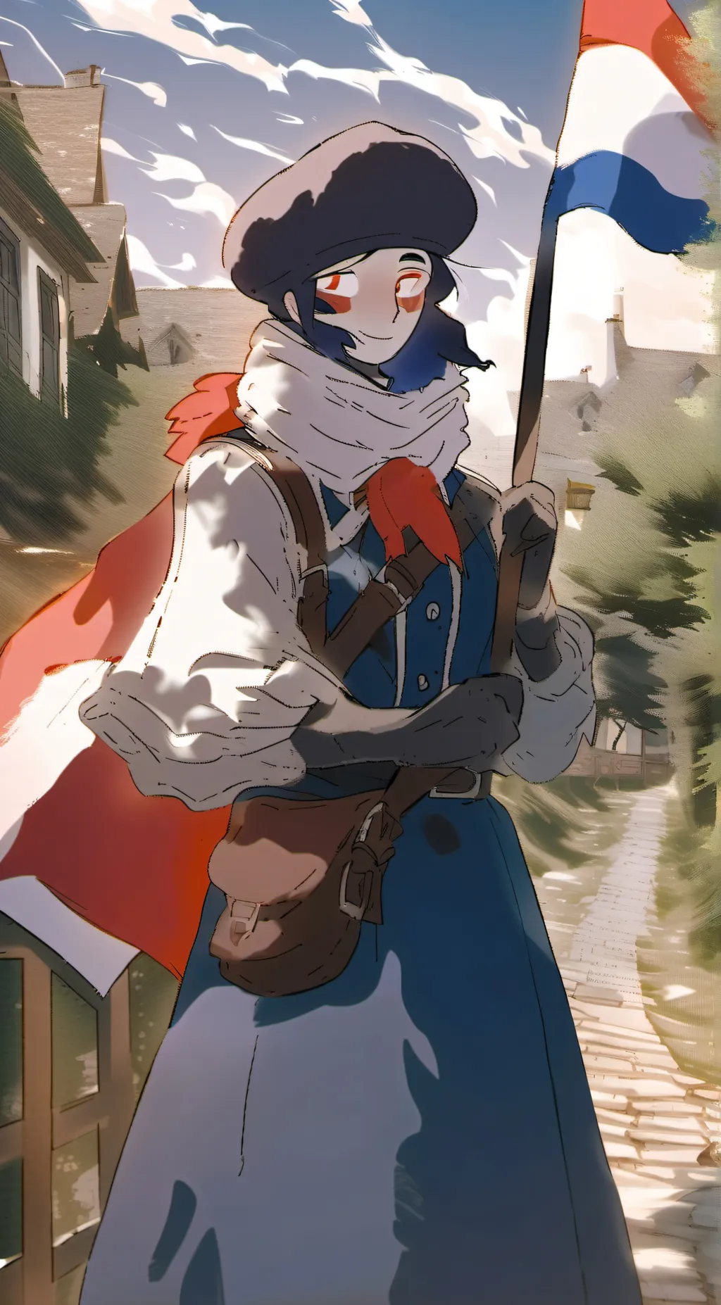 ai character: France 🇫🇷  background