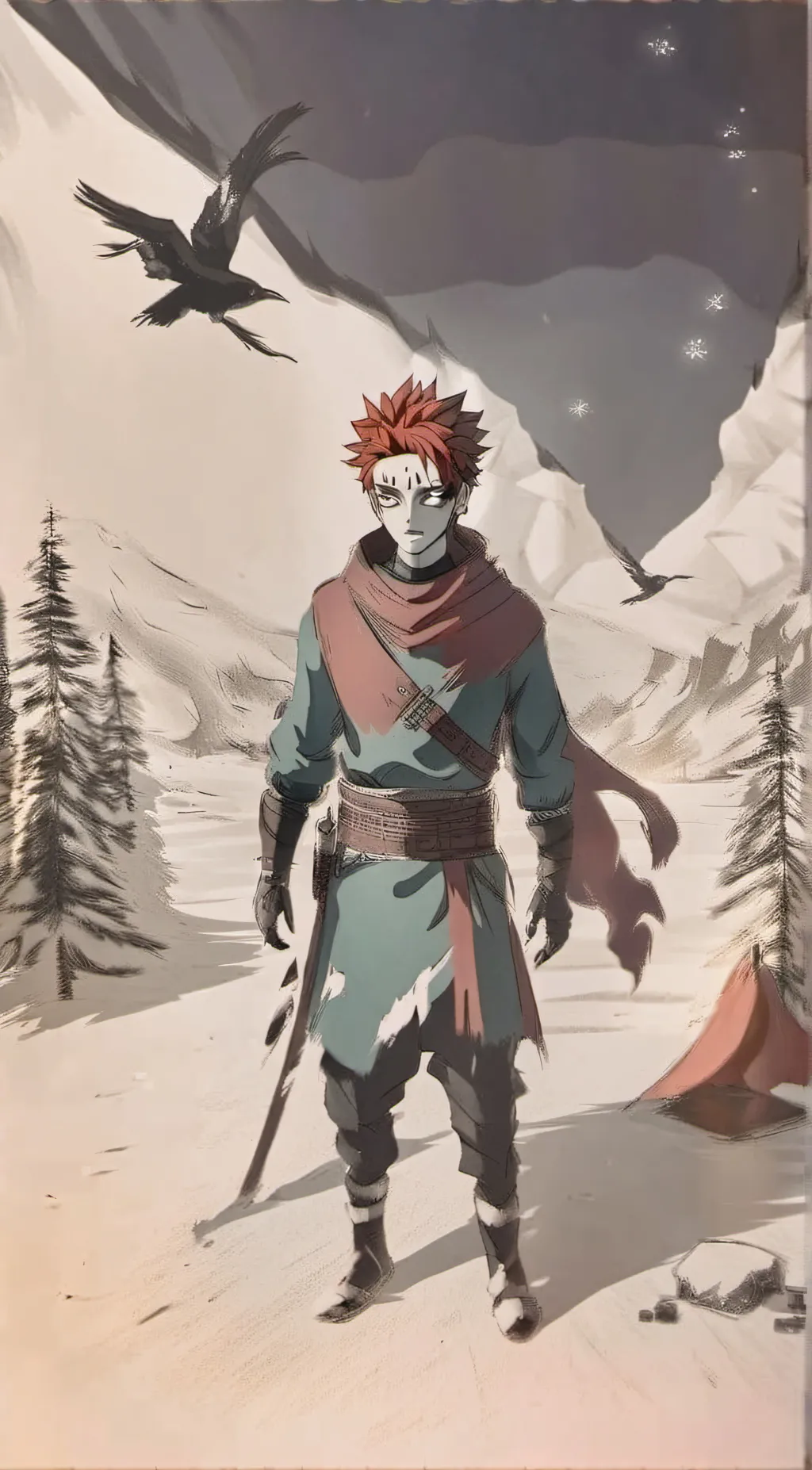 ai character: Akaza background