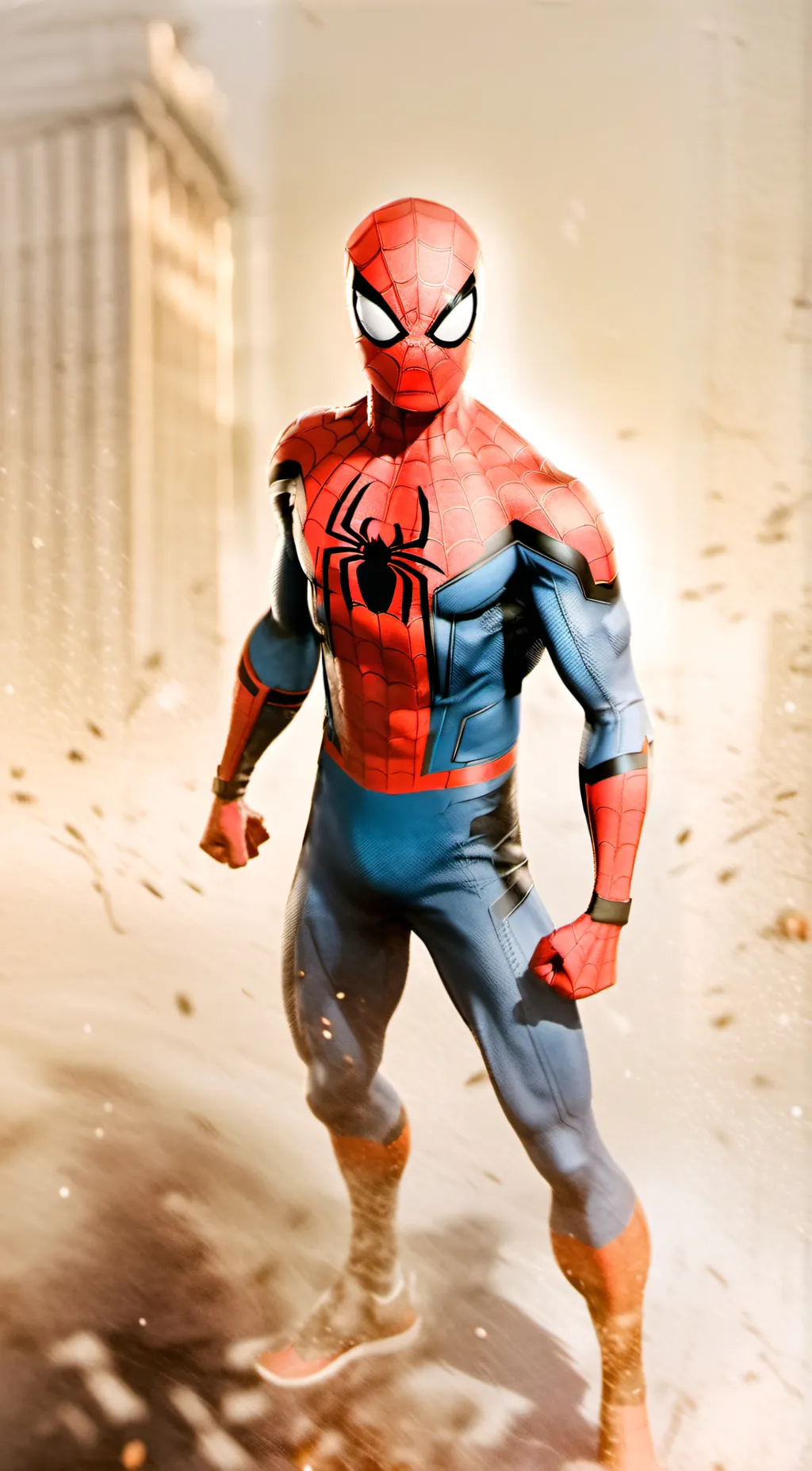 ai character: Spider-Man background
