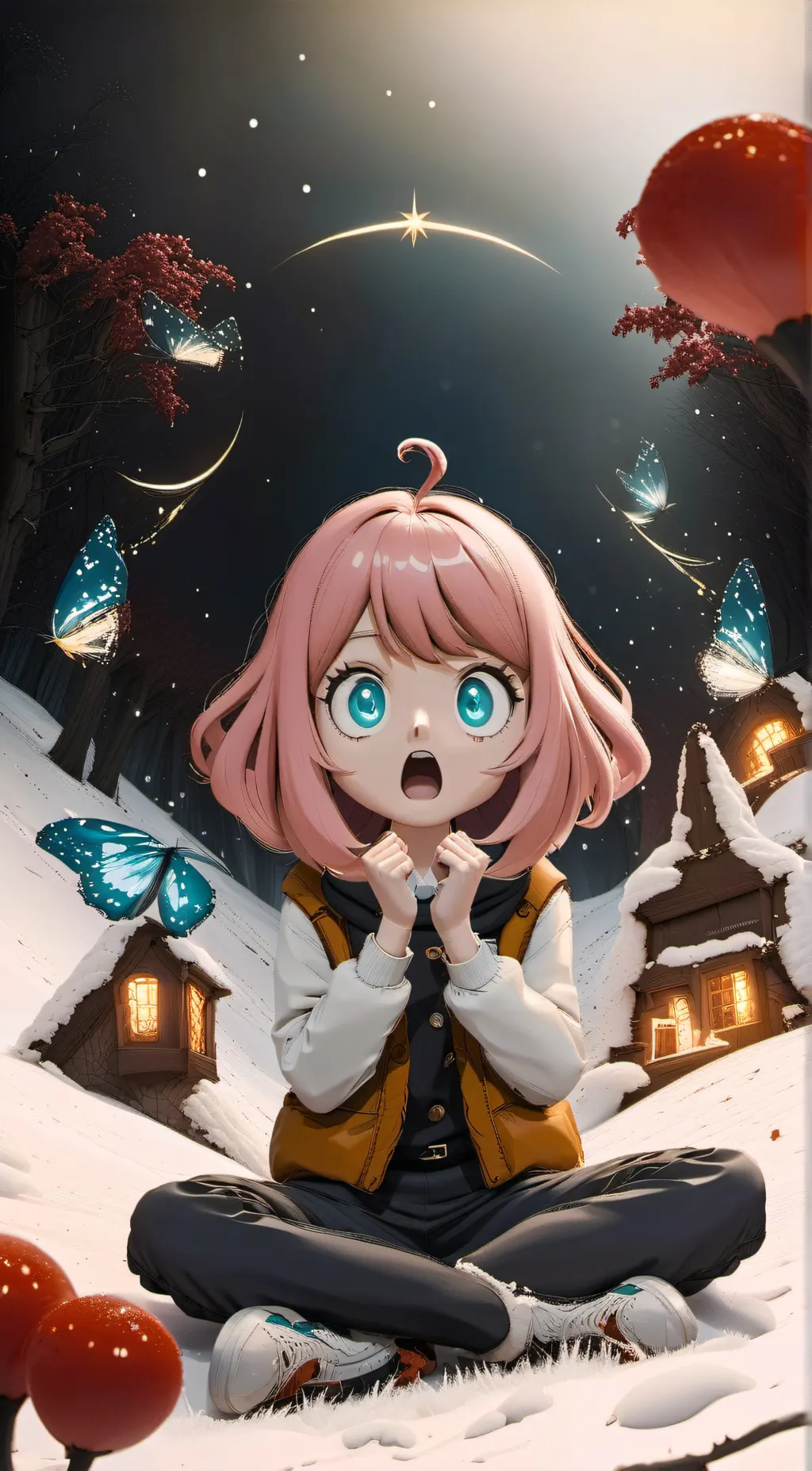 ai character: Anya Forger background