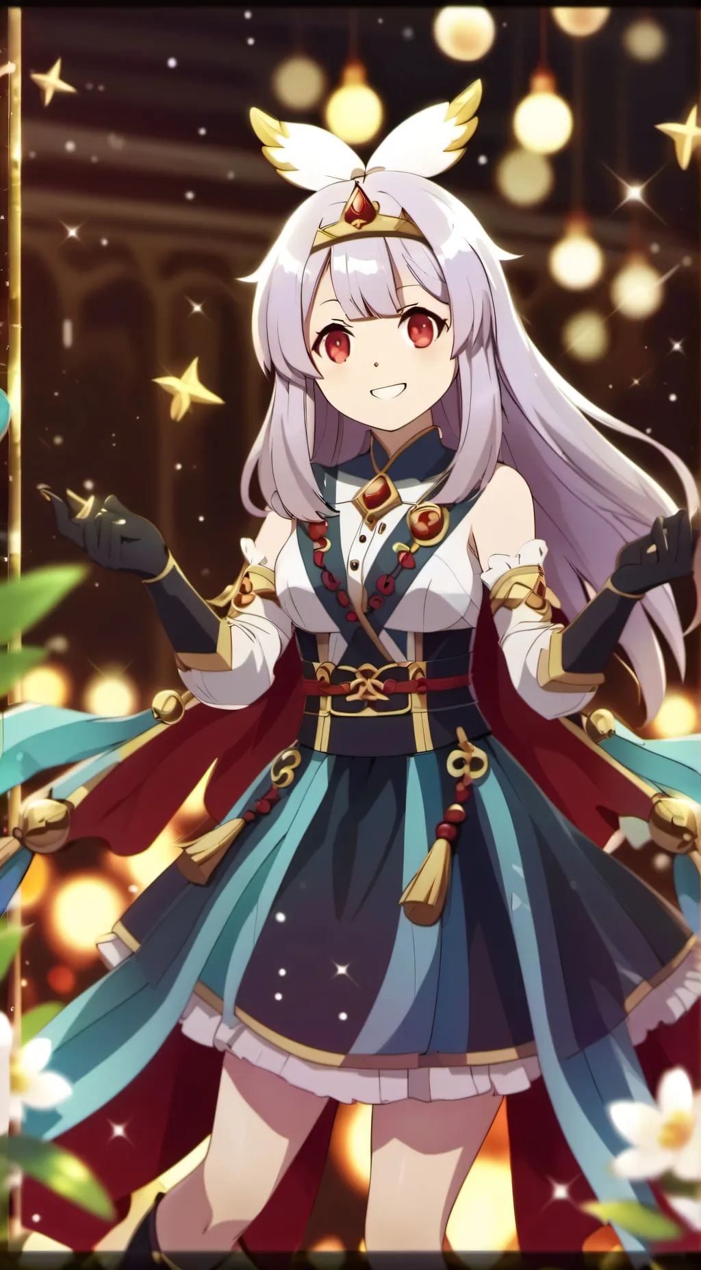 ai character: douma  background