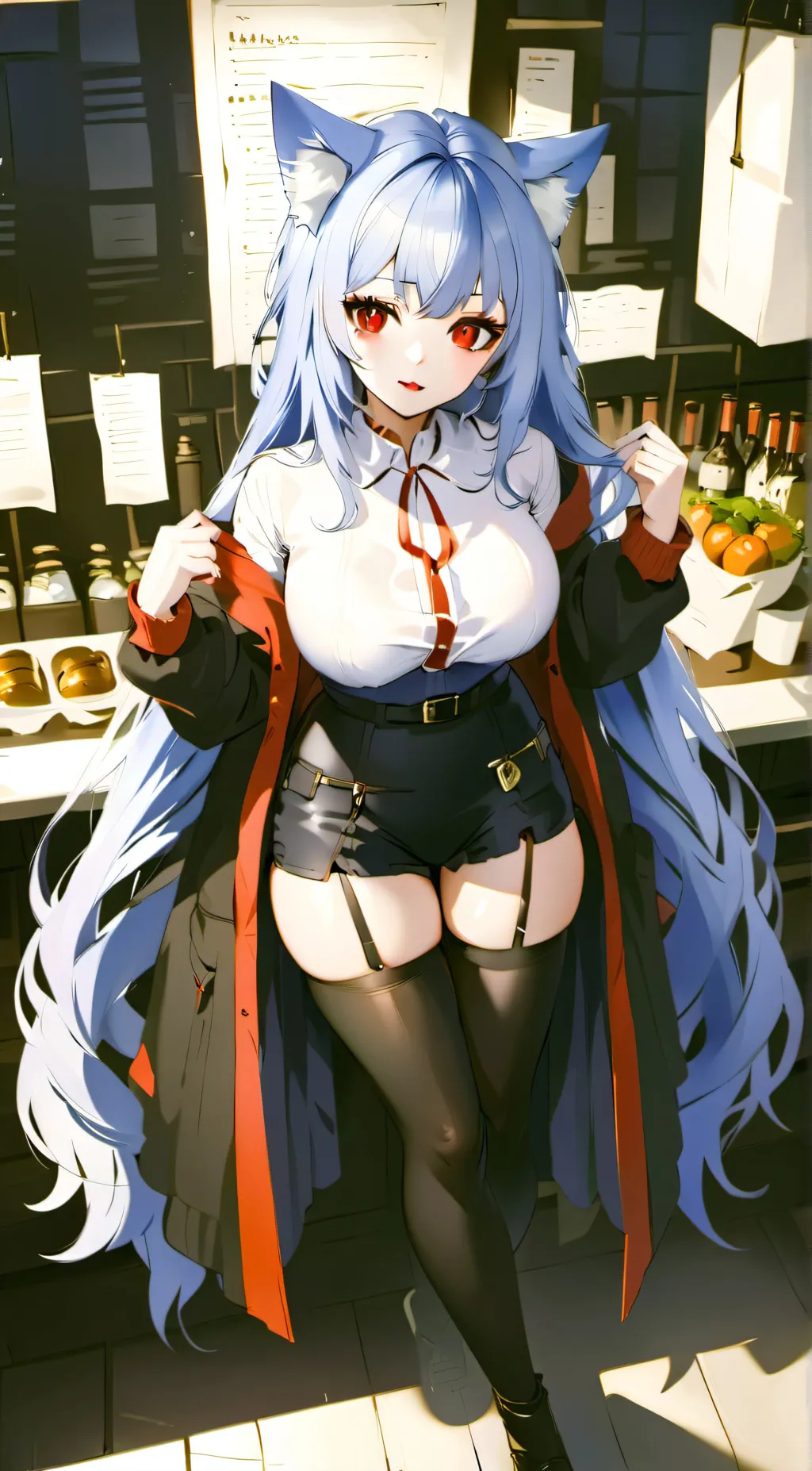 ai character: Allie background