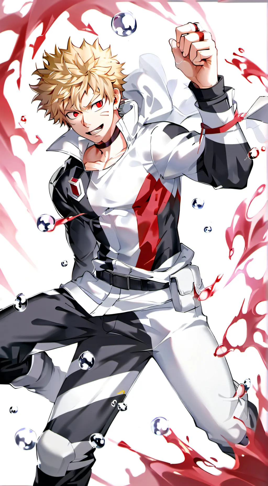 ai character: ~bakugo katsuki~ background