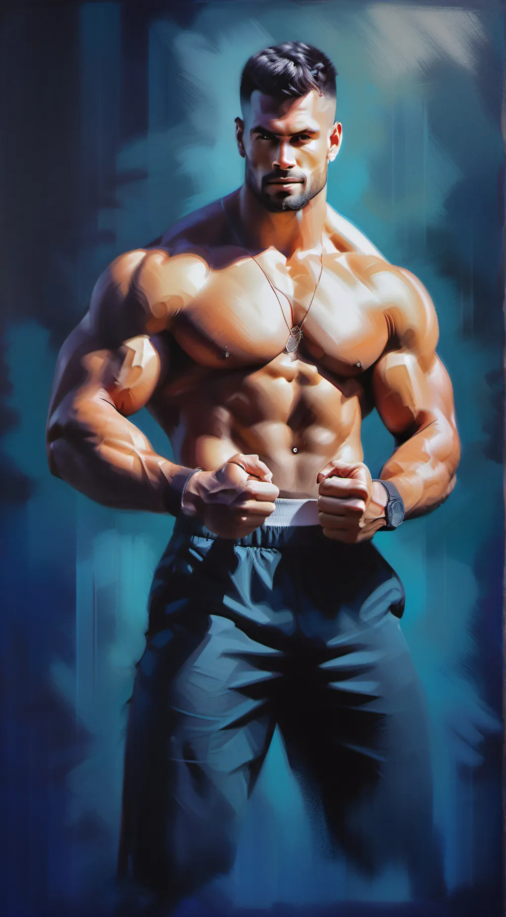 ai character: Brandon background