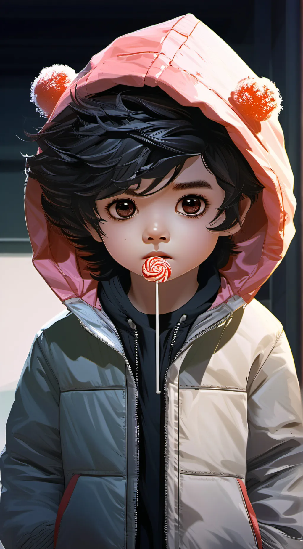 ai character: little  timmy background