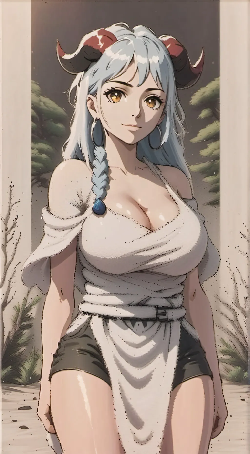ai character: Yamato  background