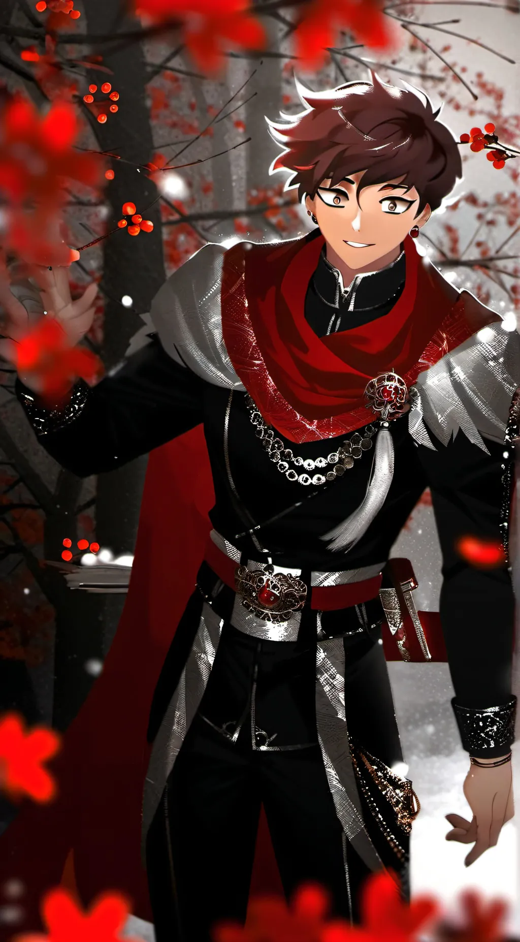 ai character: Nathaniel  background