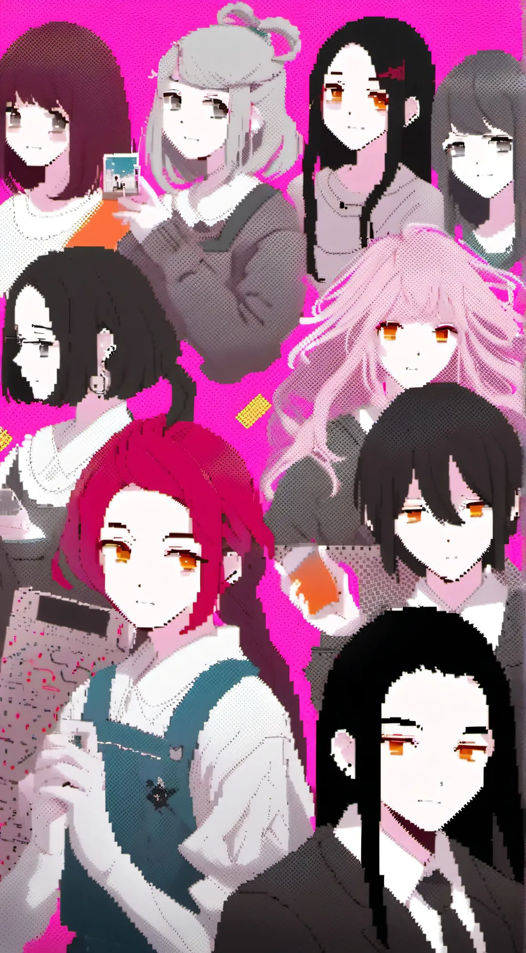 ai character: ZODIAC GIRLS background