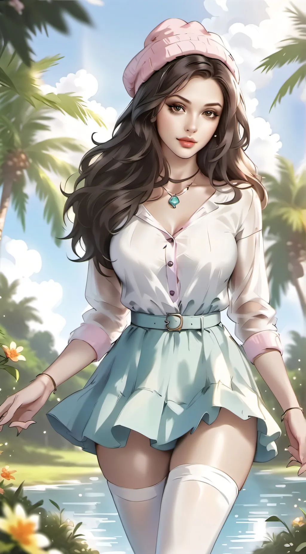ai character: Lilly  background