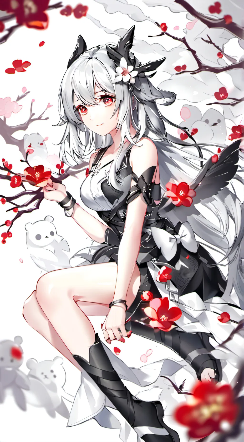 ai character: Lily background