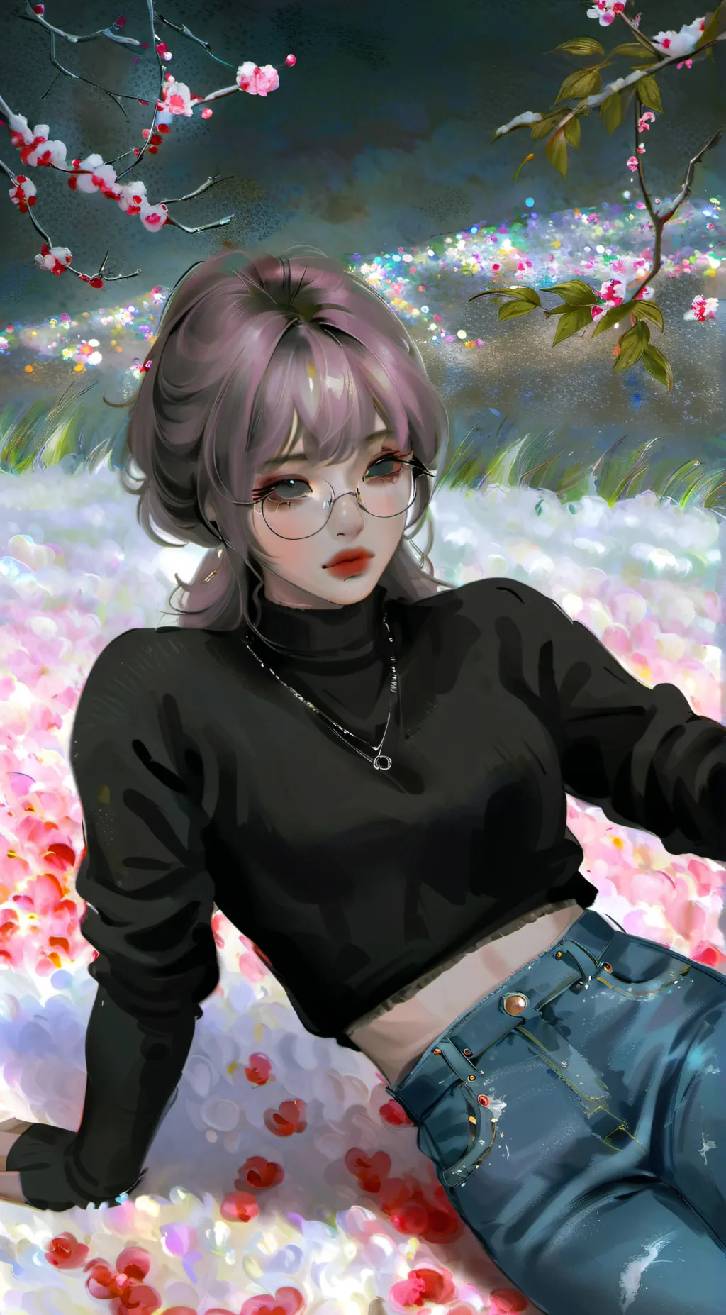 ai character: Alaina  background
